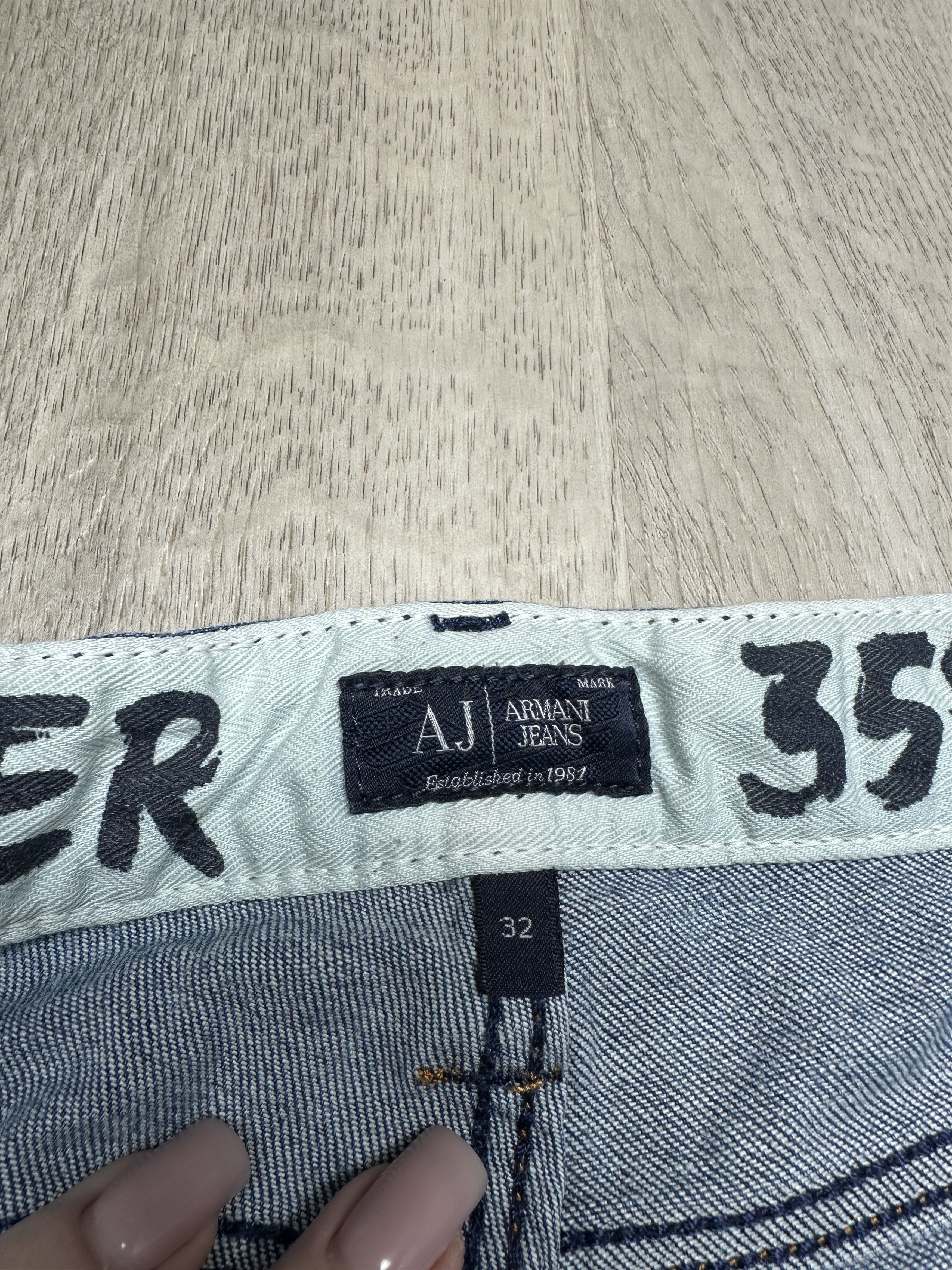 Armani Armani Jeans Vintage Mens Denim Pants Jeans Size US 32 / EU 48 - 10 Thumbnail