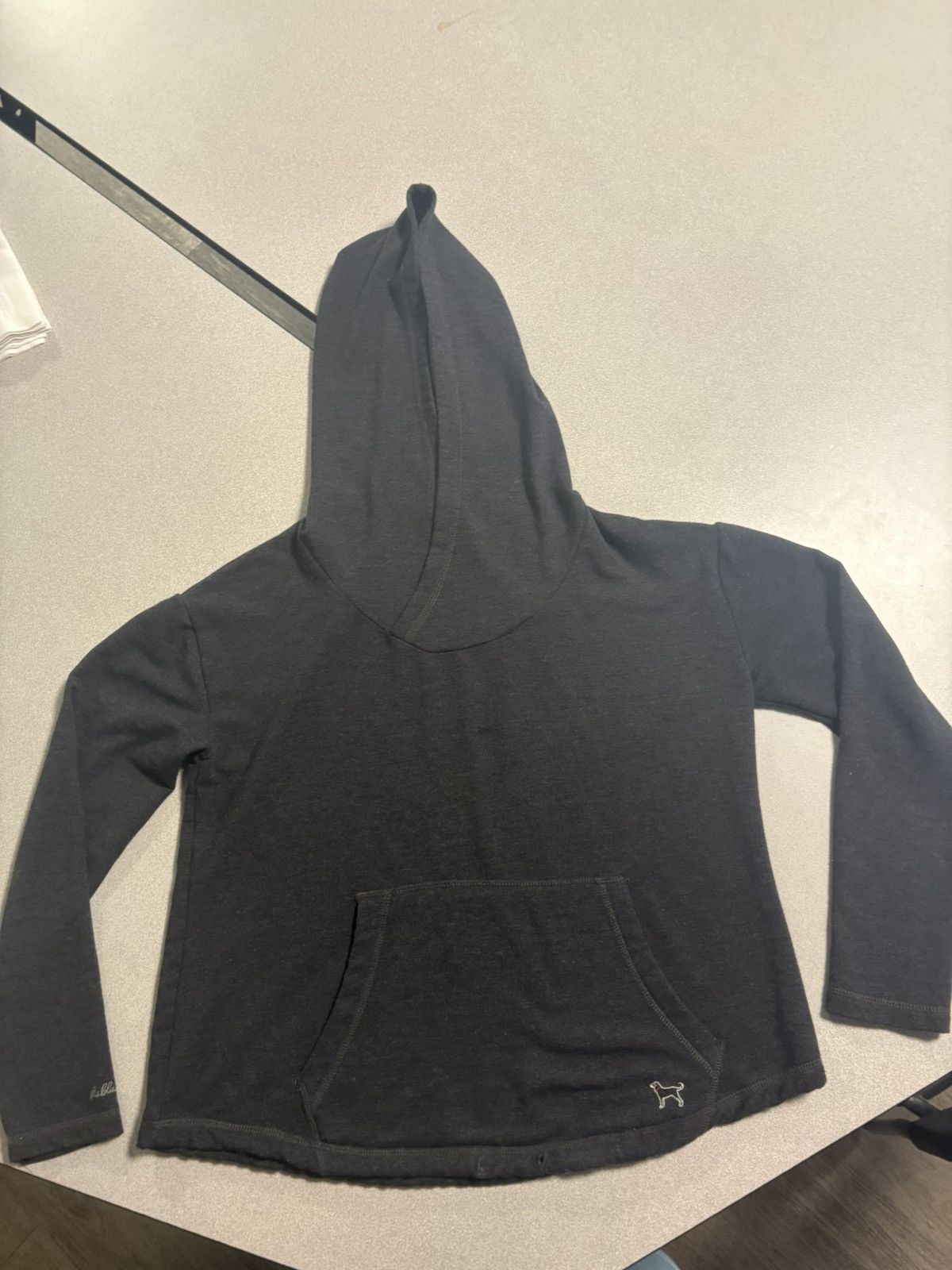 Other The Black Dog Women's XS Dark Gray Pullover Hoodie Logo Size XS / US 0-2 / IT 36-38 - 12 Thumbnail