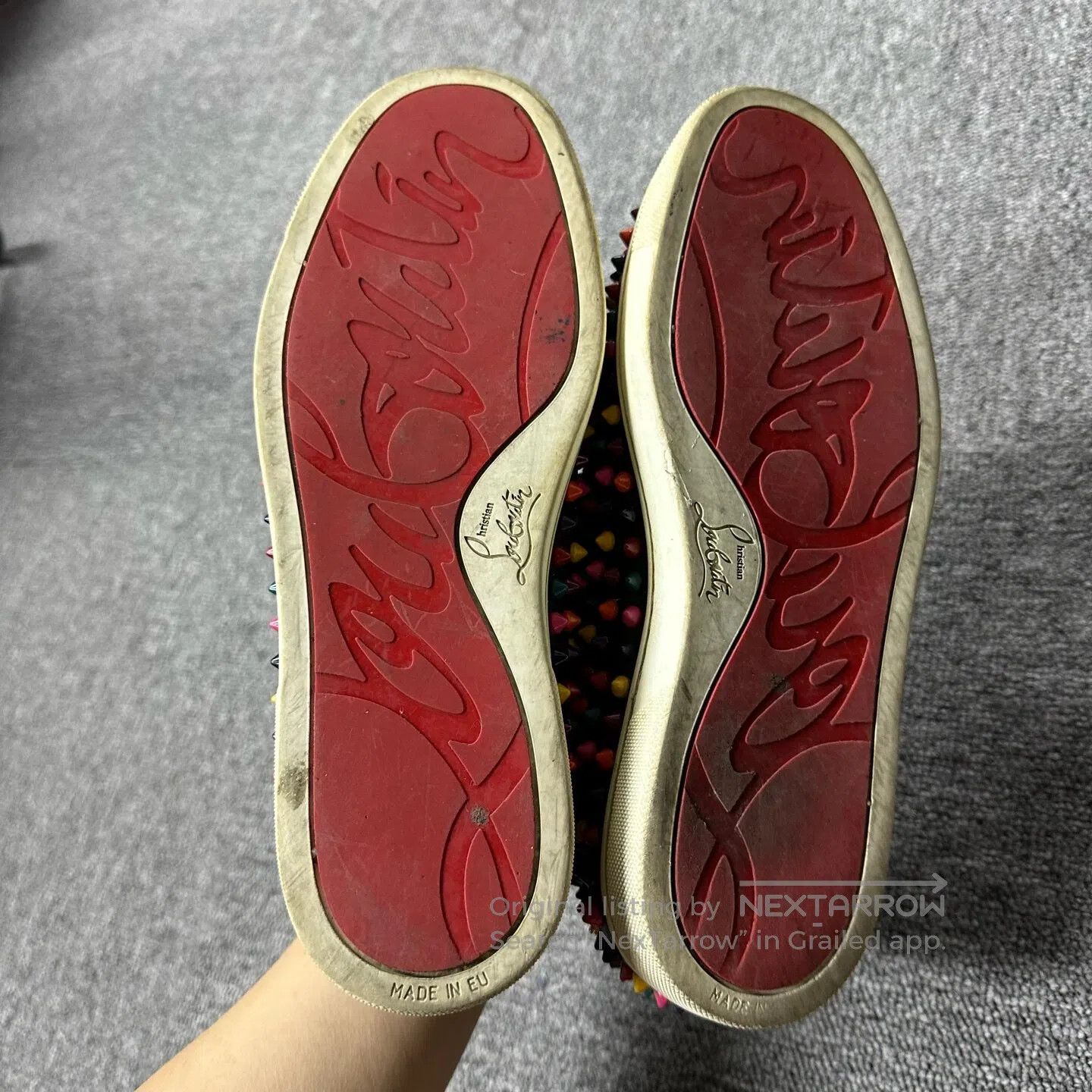 Christian Louboutin christian louboutin Colorful, comfortable ankle-high casu Size US 8 / EU 41 - 5 Thumbnail