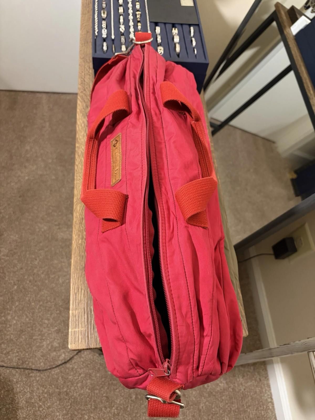 Dior Vtg Dior Sports Boston Bag, Puffy Blimp Cut, Weird+Wonderful Size ONE SIZE - 5 Thumbnail