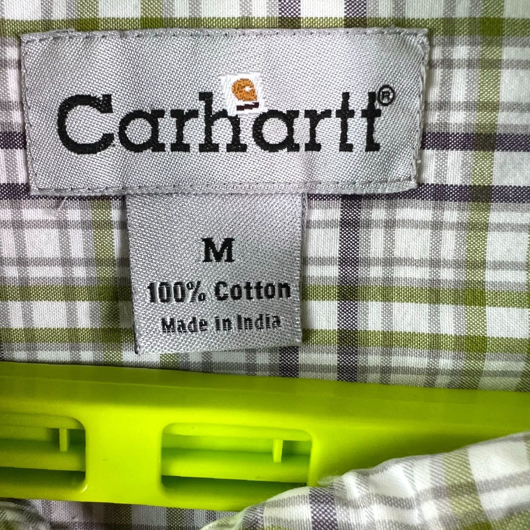 Carhartt Carhartt Shirt Mens Medium Plaid Long Sleeve Button Multicolor Pocket Size US M / EU 48-50 / 2 - 4 Thumbnail