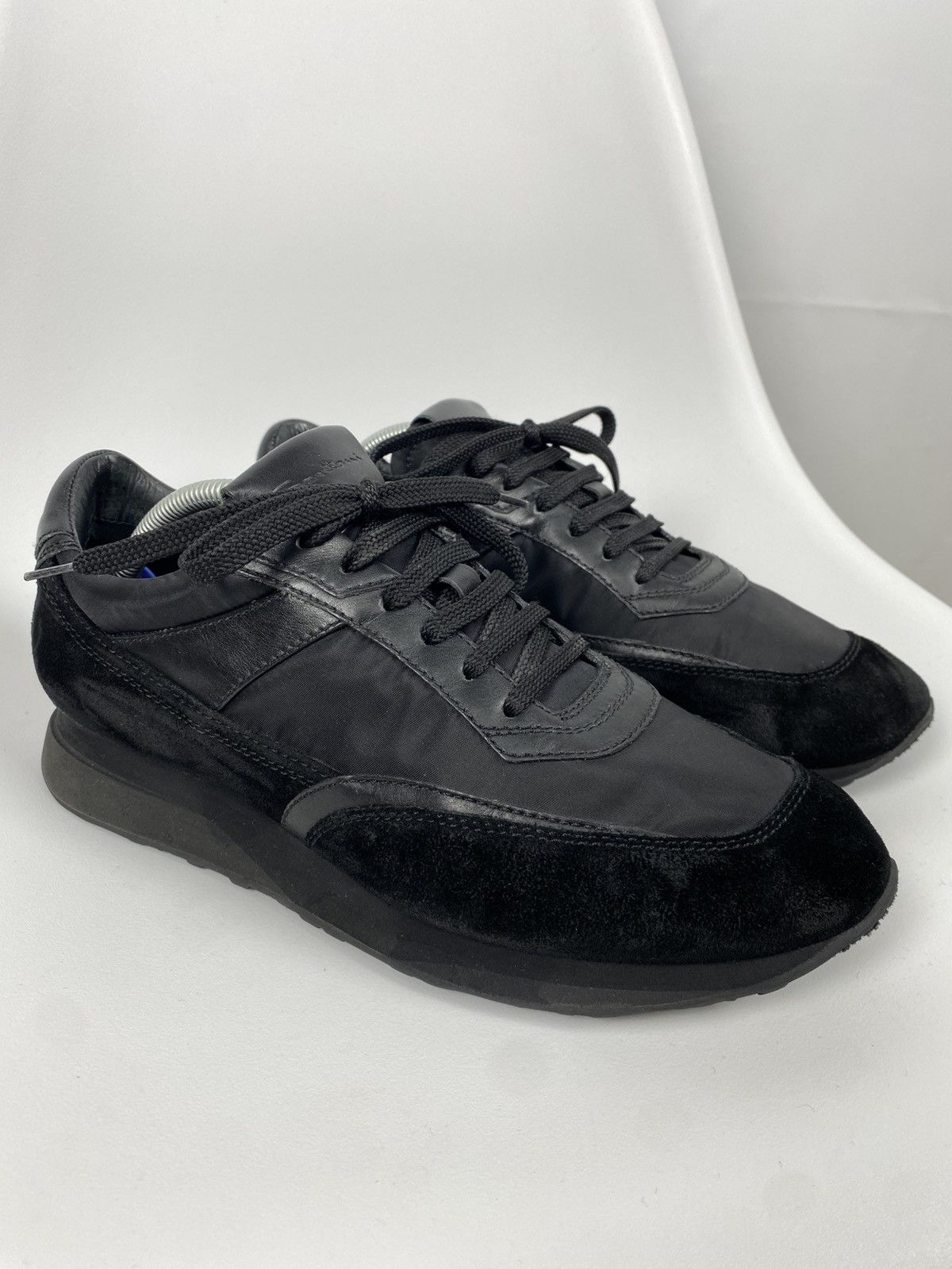 Santoni Santoni Low-Top Sneakers Combined Suede Leather EU8.5 US9.5 Size US 9.5 / EU 42-43 - 1 Thumbnail