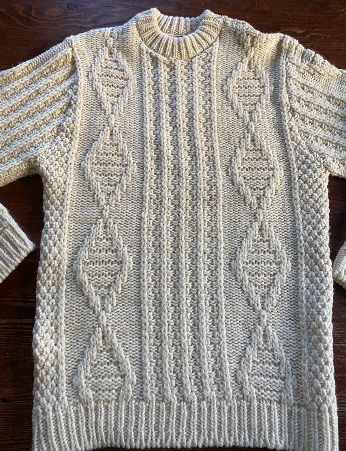 Vintage Vintage 50’s/60’s Kandahar Wool Cable Knit Fisherman Sweater Size US M / EU 48-50 / 2 - 3 Thumbnail