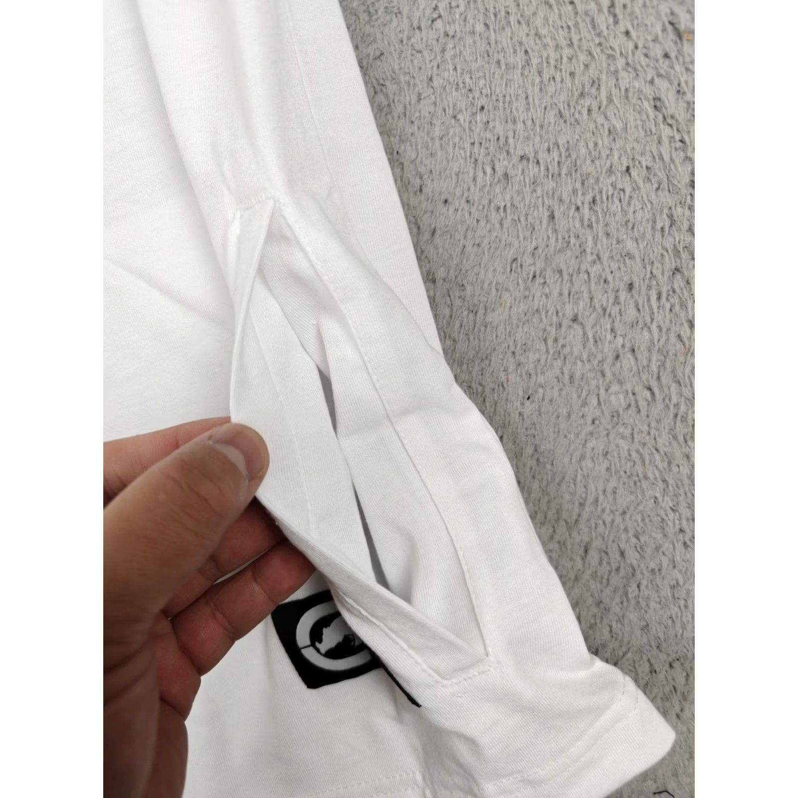Ecko Unltd. Ecko Unltd Shirt Mens Medium White Hooded Short Sleeve Kangaroo Pocket EO31K826 Size US M / EU 48-50 / 2 - 6 Thumbnail