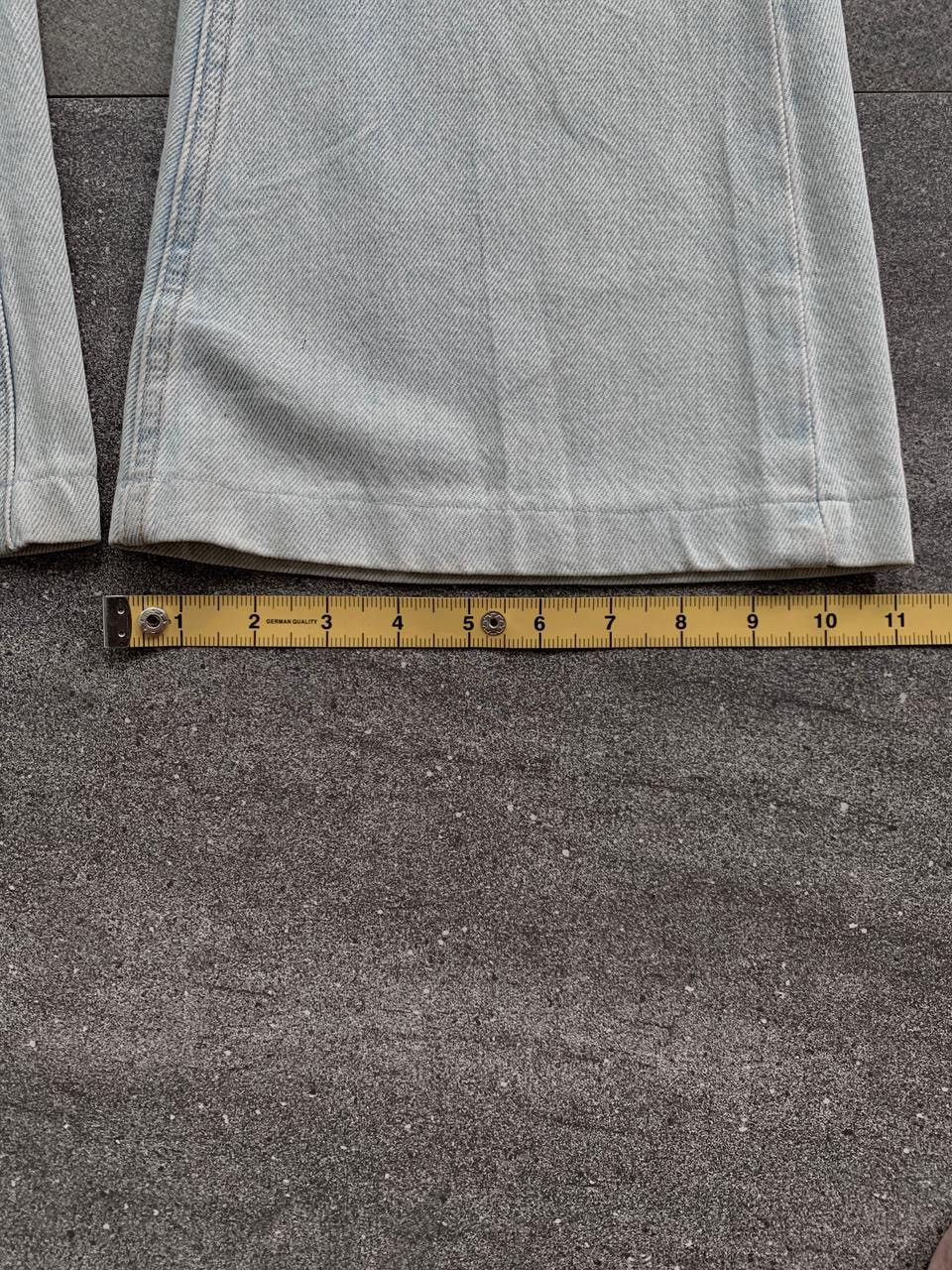 Maison Margiela FREE TAX! MM6 Flared Light Wash Denim Jeans Size US 29 - 21 Thumbnail