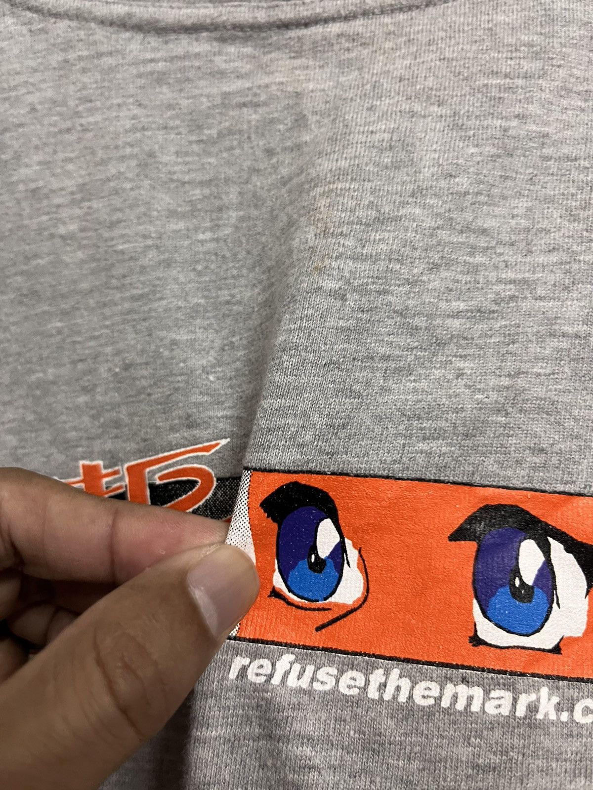 Hook-Ups Vintage Refuse The Mark Anime Hook Ups Icon Tee Size US L / EU 52-54 / 3 - 4 Thumbnail