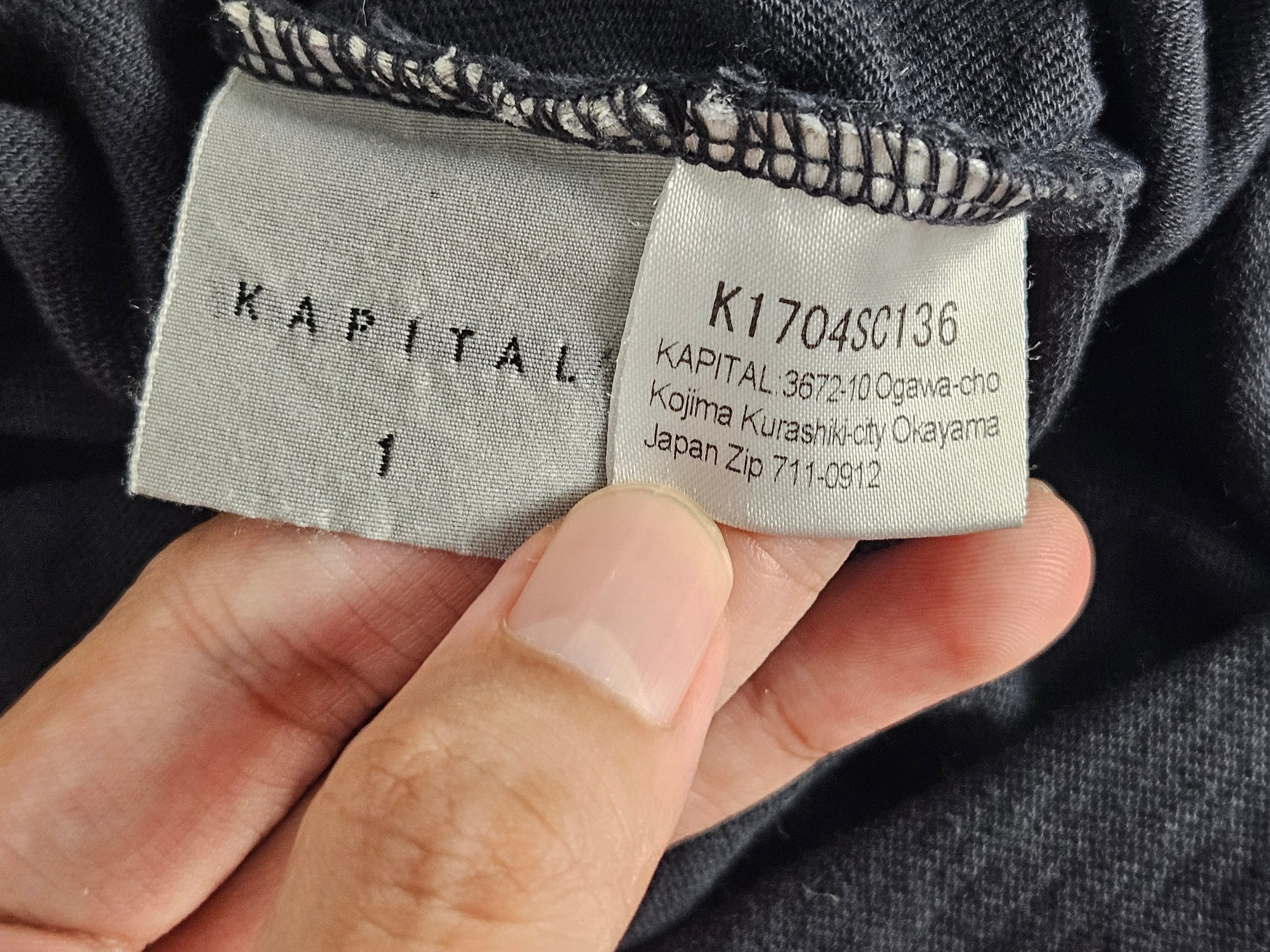 Kapital Kapital bandana patchwork sashiko Indigo shirt Size US S / EU 44-46 / 1 - 5 Thumbnail