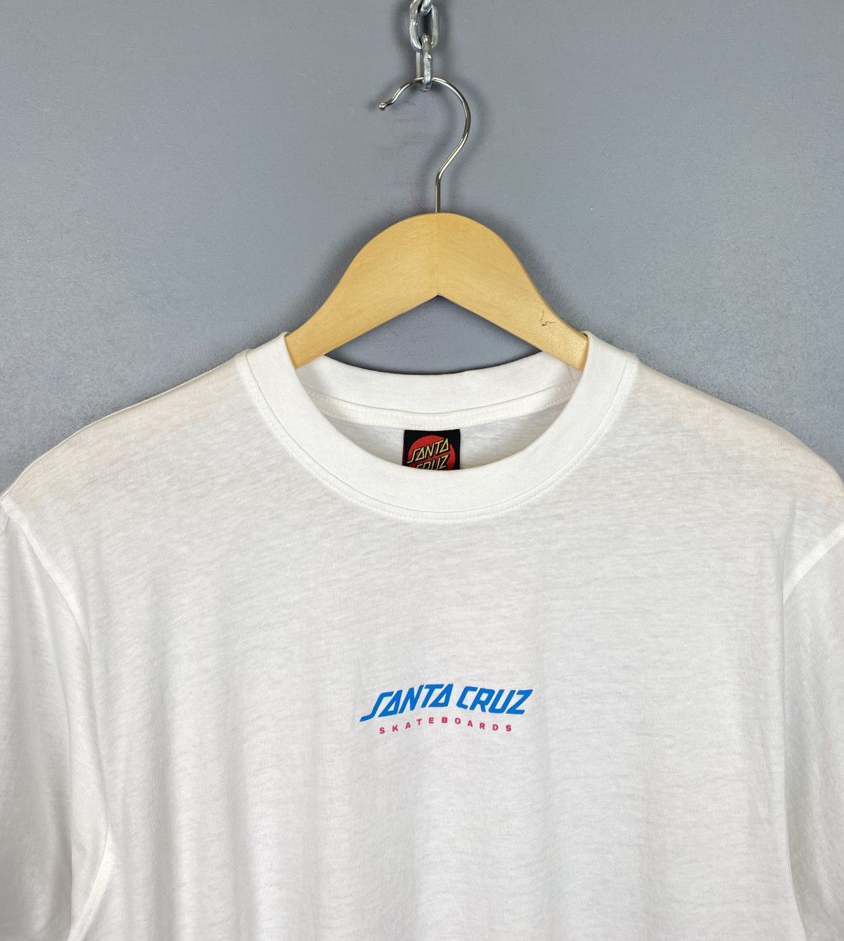 Santa Cruz Skateboards Santa Cruz Skateboards Short Sleeve T-Shirt Size M Top White Size US M / EU 48-50 / 2 - 5 Thumbnail