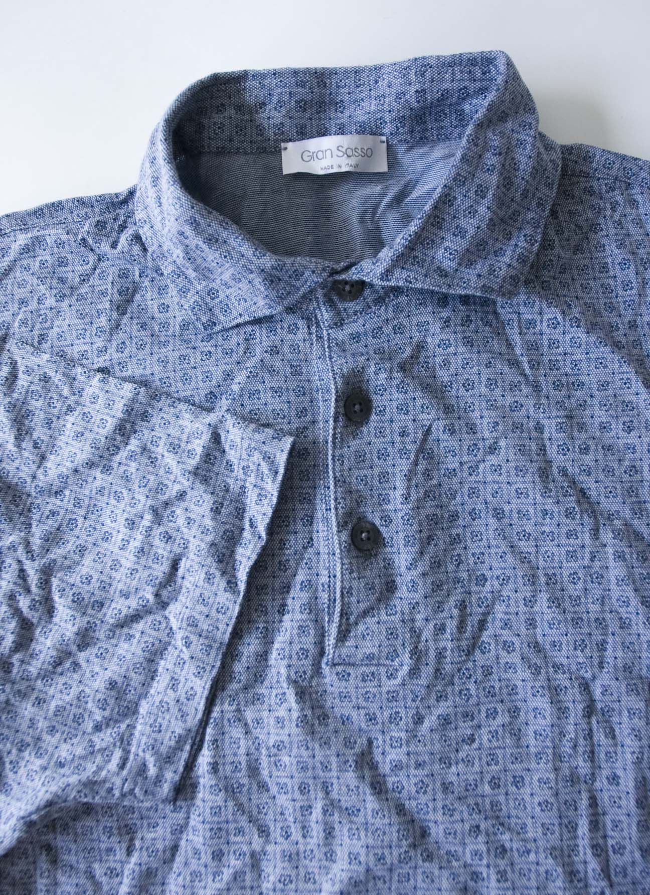 Gran Sasso Gran Sasso Polo Size 54 / L-XL Blue Size US L / EU 52-54 / 3 - 3 Thumbnail