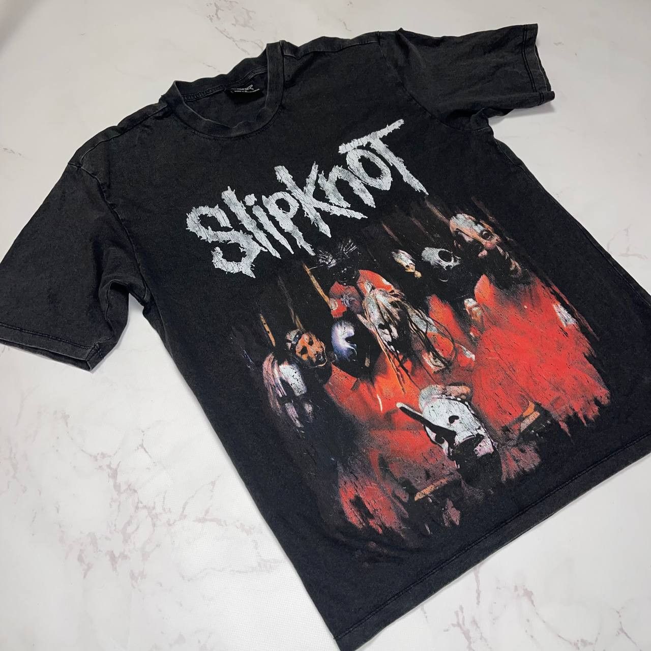 Slipknot Slipknot 1999 Self Titled Album T Shirt size S Band Tee Size US S / EU 44-46 / 1 - 2 Thumbnail