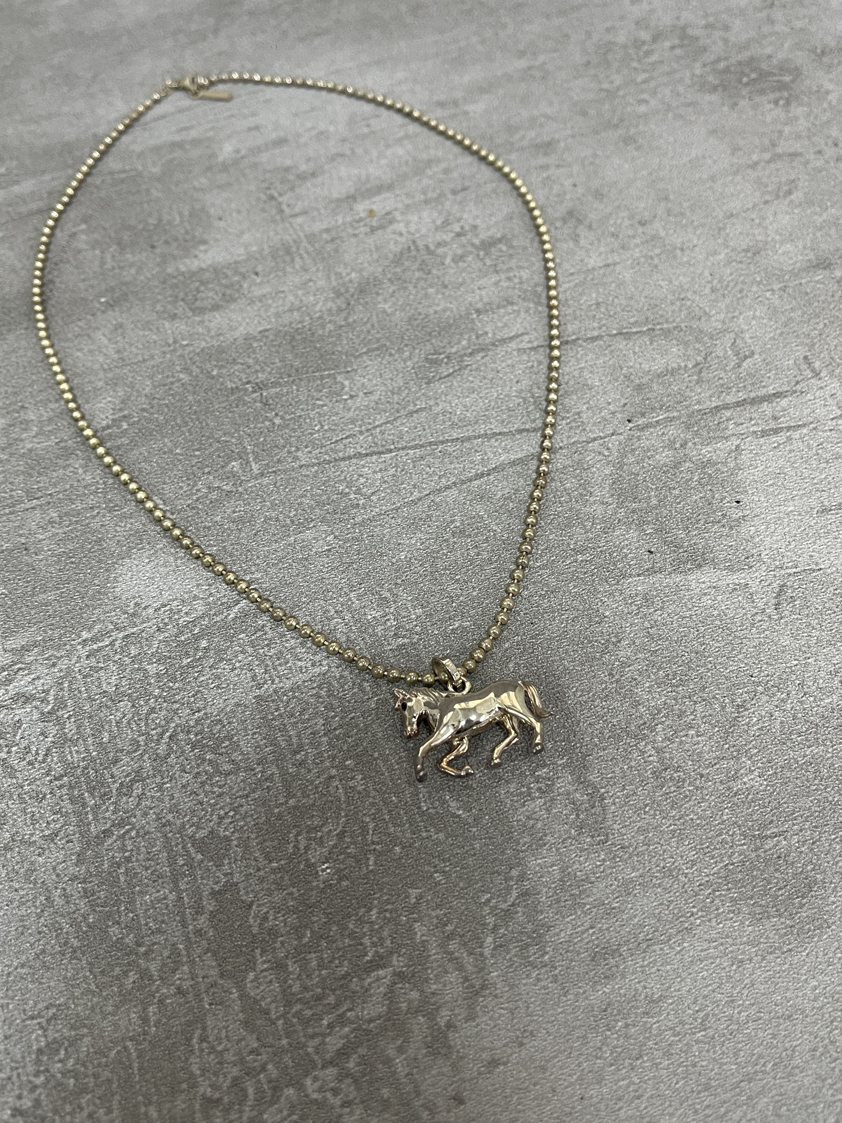 Thomas Sabo Thomas Sabo Silver Necklace With Horse Pendant Size ONE SIZE - 2 Thumbnail