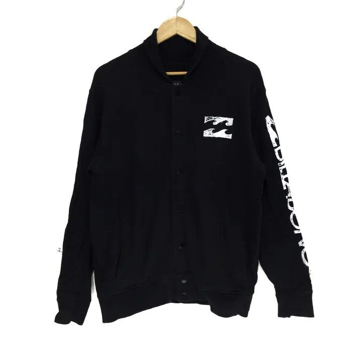Billabong Vtg BILLABONG Surf Sweatshirt Black Pullover Jumper Sweater Size US L / EU 52-54 / 3 - 1 Thumbnail