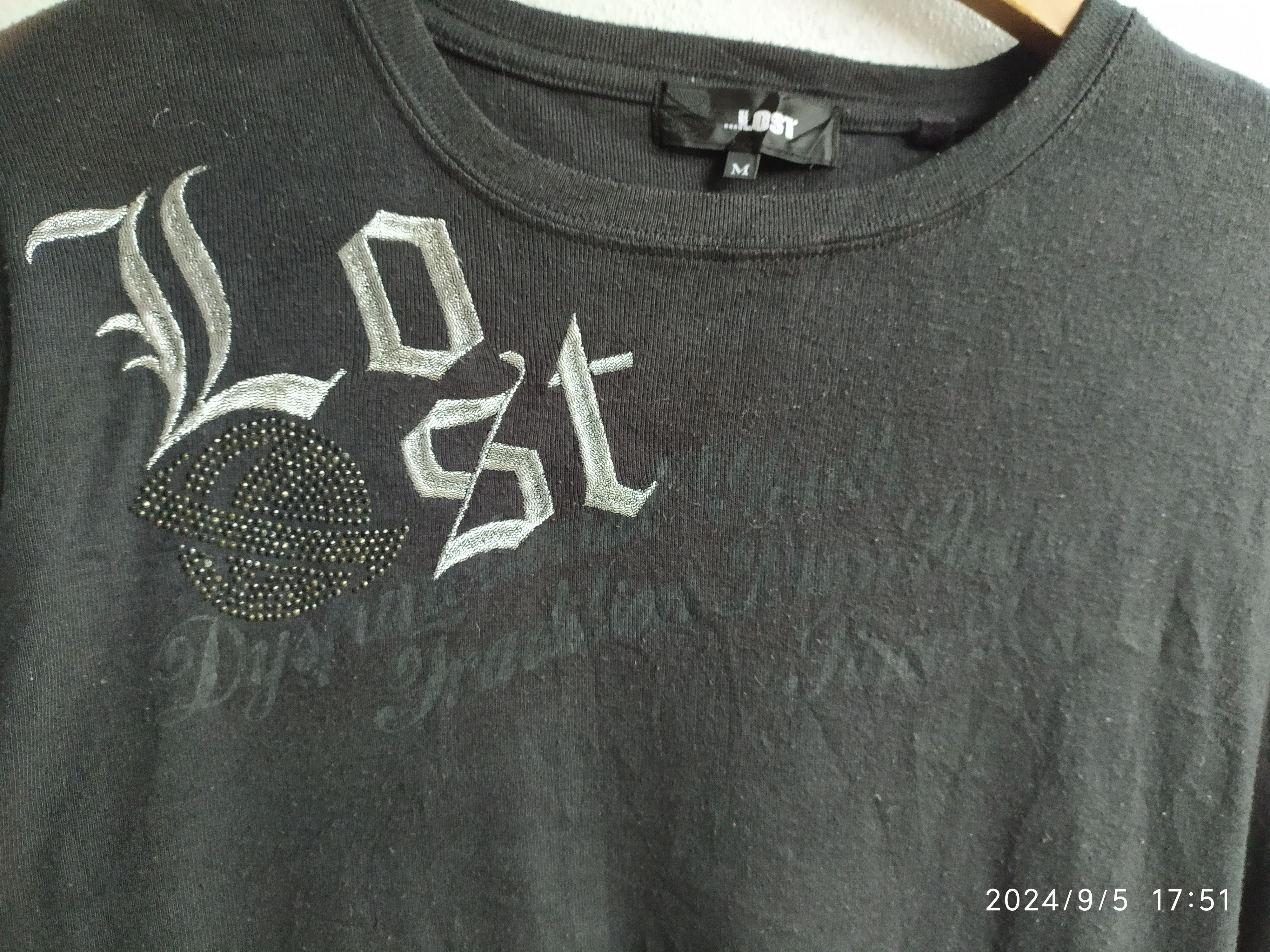 If Six Was Nine × Japanese Brand × Le Grande Bleu (L.G.B.) Japanese Lost poem longsleeve Shirt Size US S / EU 44-46 / 1 - 8 Thumbnail
