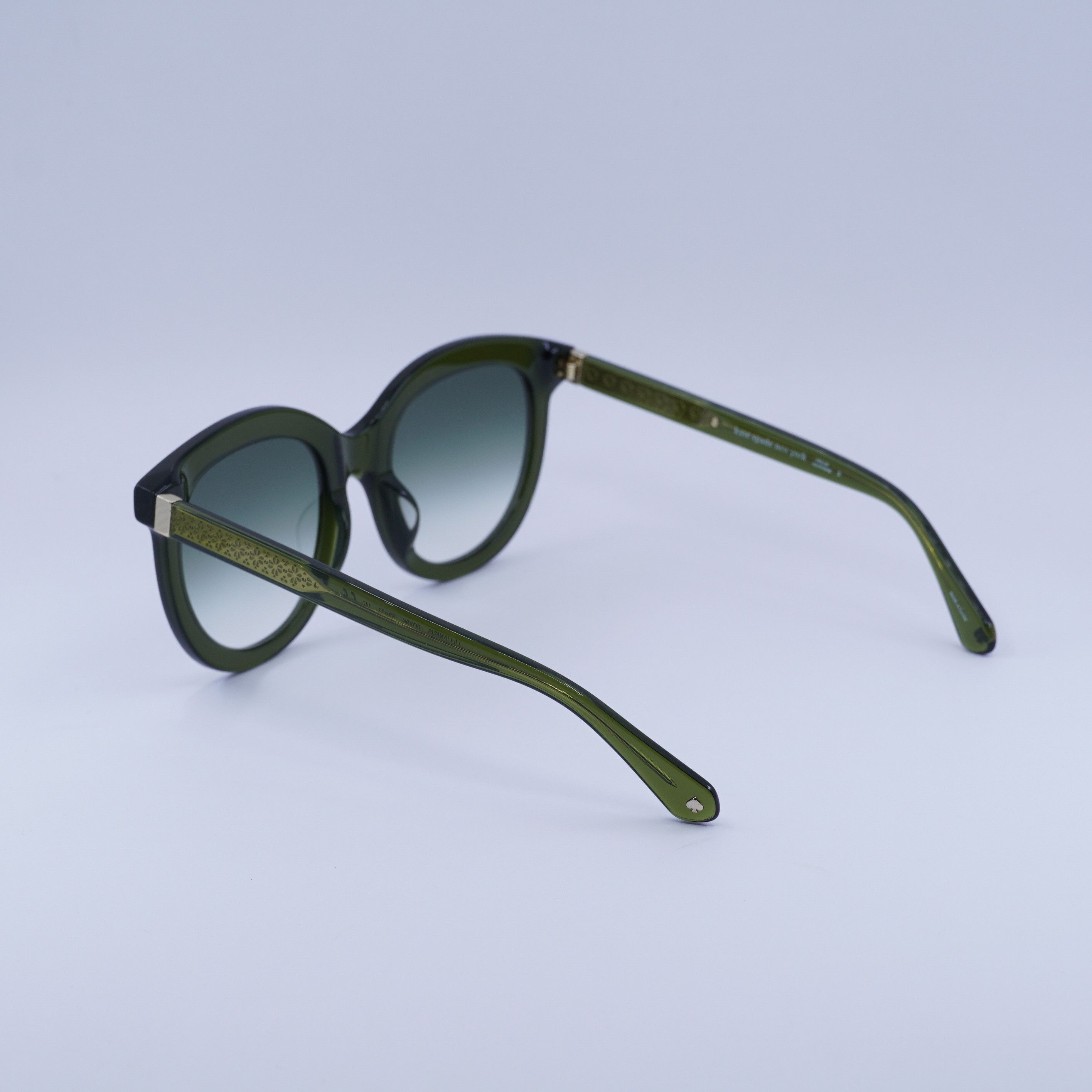 Kate Spade LILLIAN/G/S 00OX 9K Sunglasses Green Round Frame