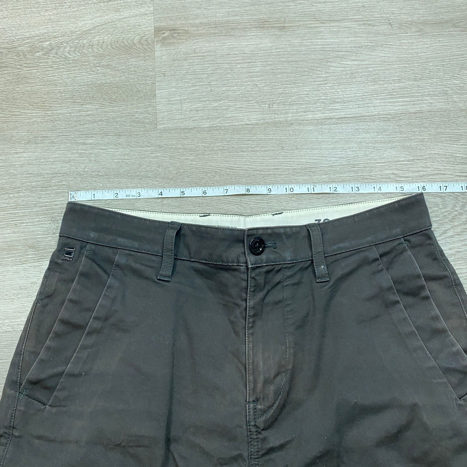 G-Star G Star Raw Straight Chino 1/2 8" Shorts Men's 30 Size US 30 / EU 46 - 5 Thumbnail