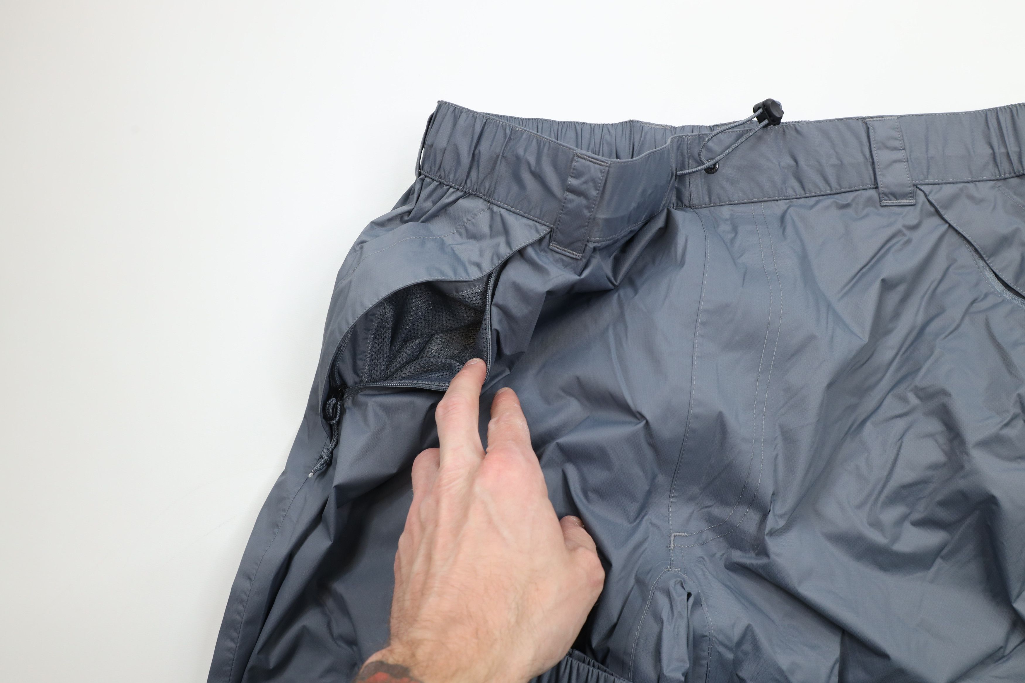Cabelas × Vintage Vintage Cabelas Waterproof Outdoor Hiking Rain Pants Gray Size US 36 / EU 52 - 6 Thumbnail