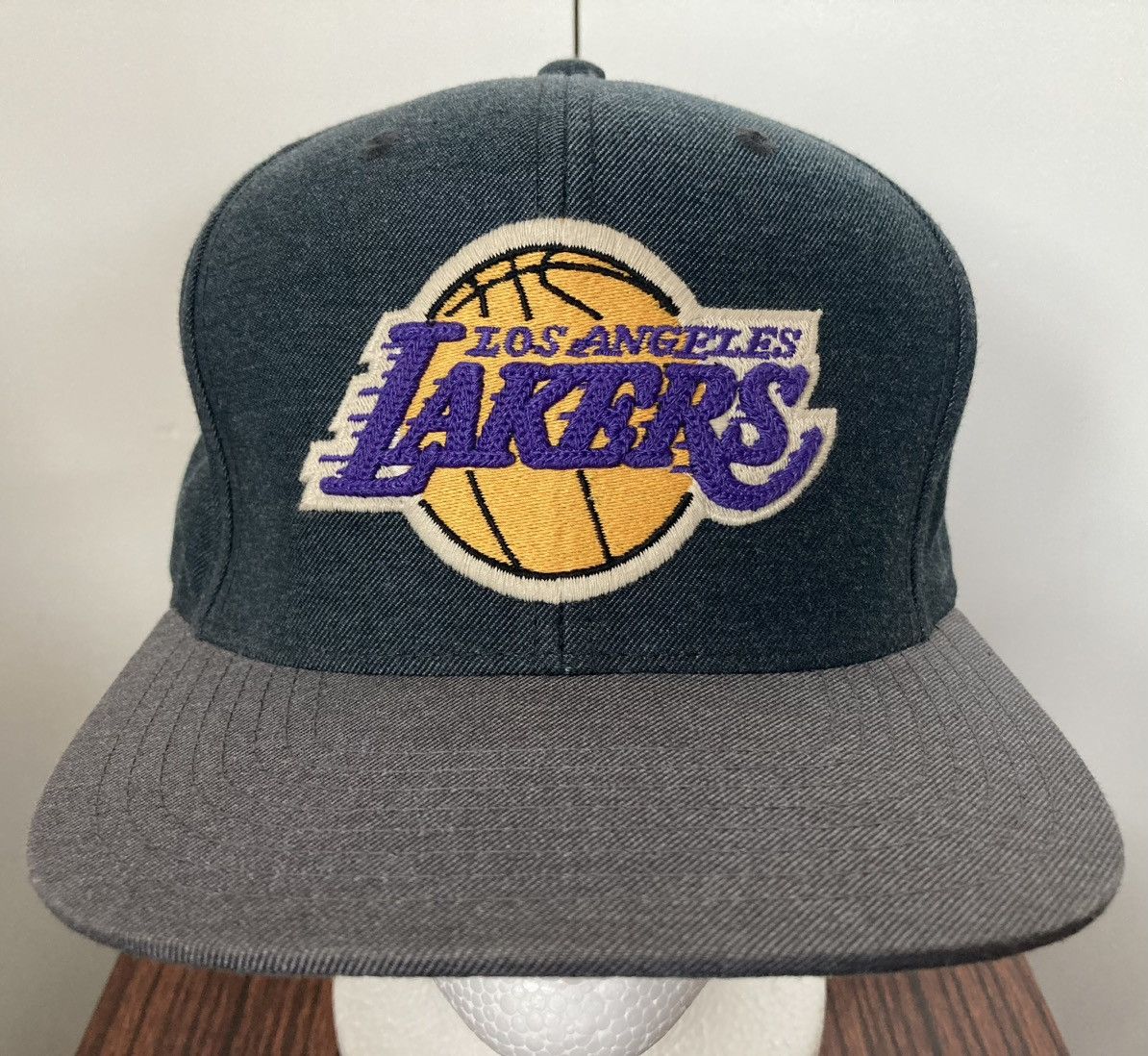Mitchell & Ness LOS ANGELES LAKERS MITCHELL & NESS HAT CAP NBA BASKETBALL Size ONE SIZE - 1 Thumbnail