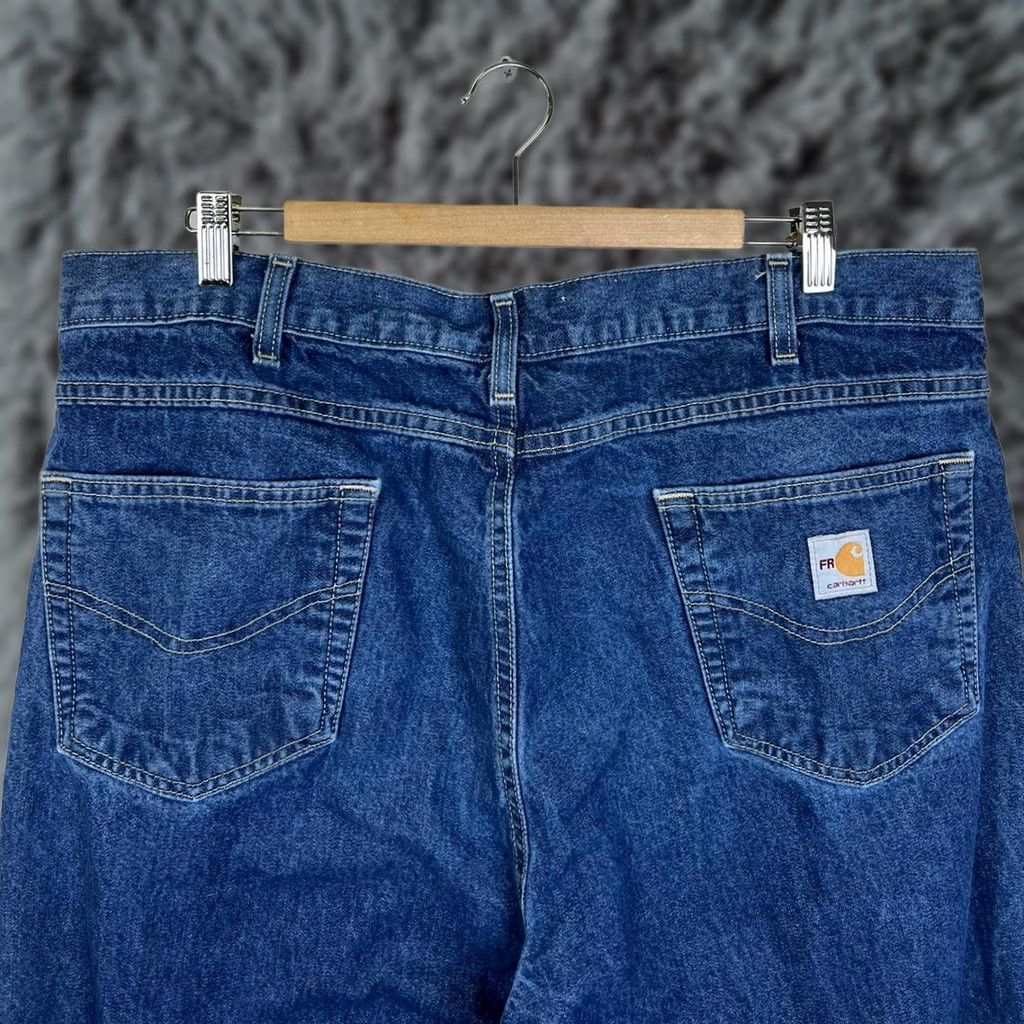 Carhartt Carhartt Jeans Loose Fit Denim Blue Big & Tall 40 in. 32 in Straight Men's Size US 40 / EU 56 - 1 Thumbnail