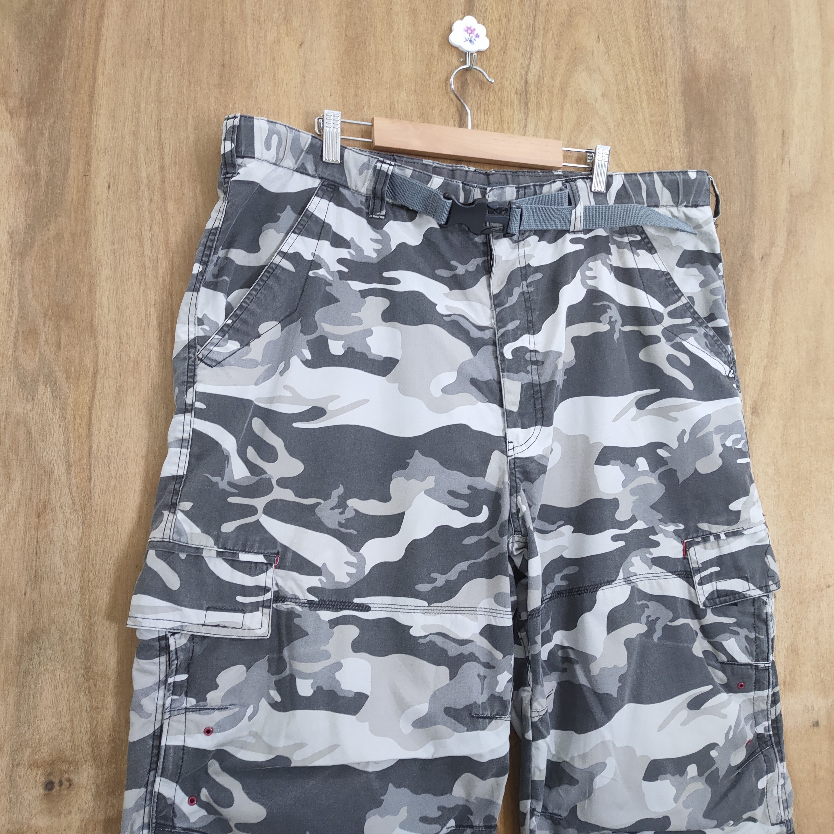 Japanese Brand RATON CAMO CARGO PANTS Size US 40 / EU 56 - 4 Thumbnail