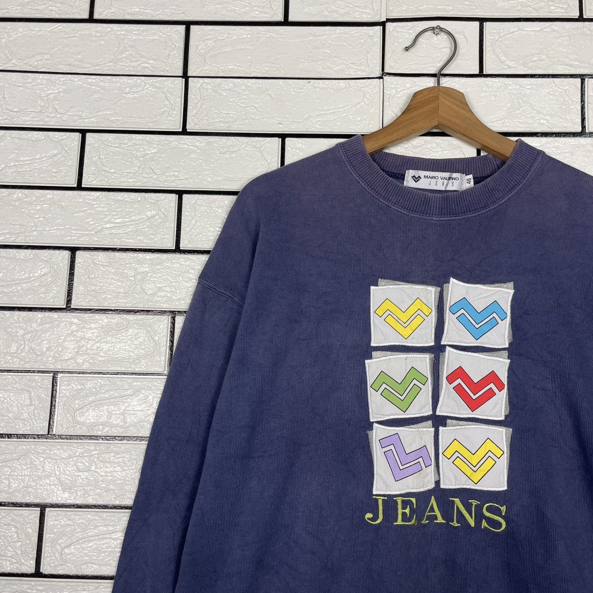 Other Mario Valentino Jeans Crewneck Sweatshirt Size US M / EU 48-50 / 2 - 6 Thumbnail