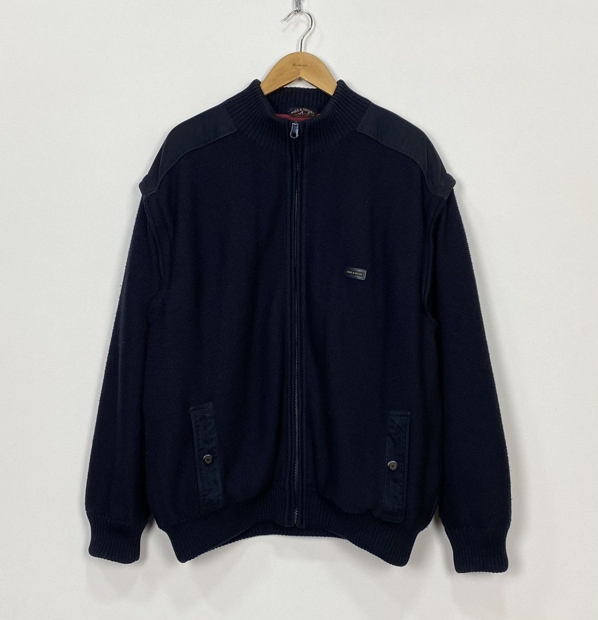 Paul & Shark Vintage Paul & Shark Reversible 3 in 1 Jacket Wool Full Zip Size US XL / EU 56 / 4 - 1 Thumbnail
