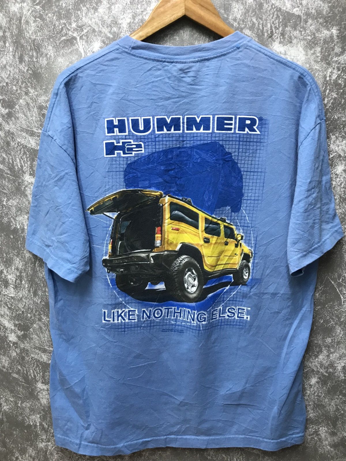 Vintage Vintage Hummer H2 Sports Utility Truck Tee Size US XL / EU 56 / 4 - 1 Thumbnail