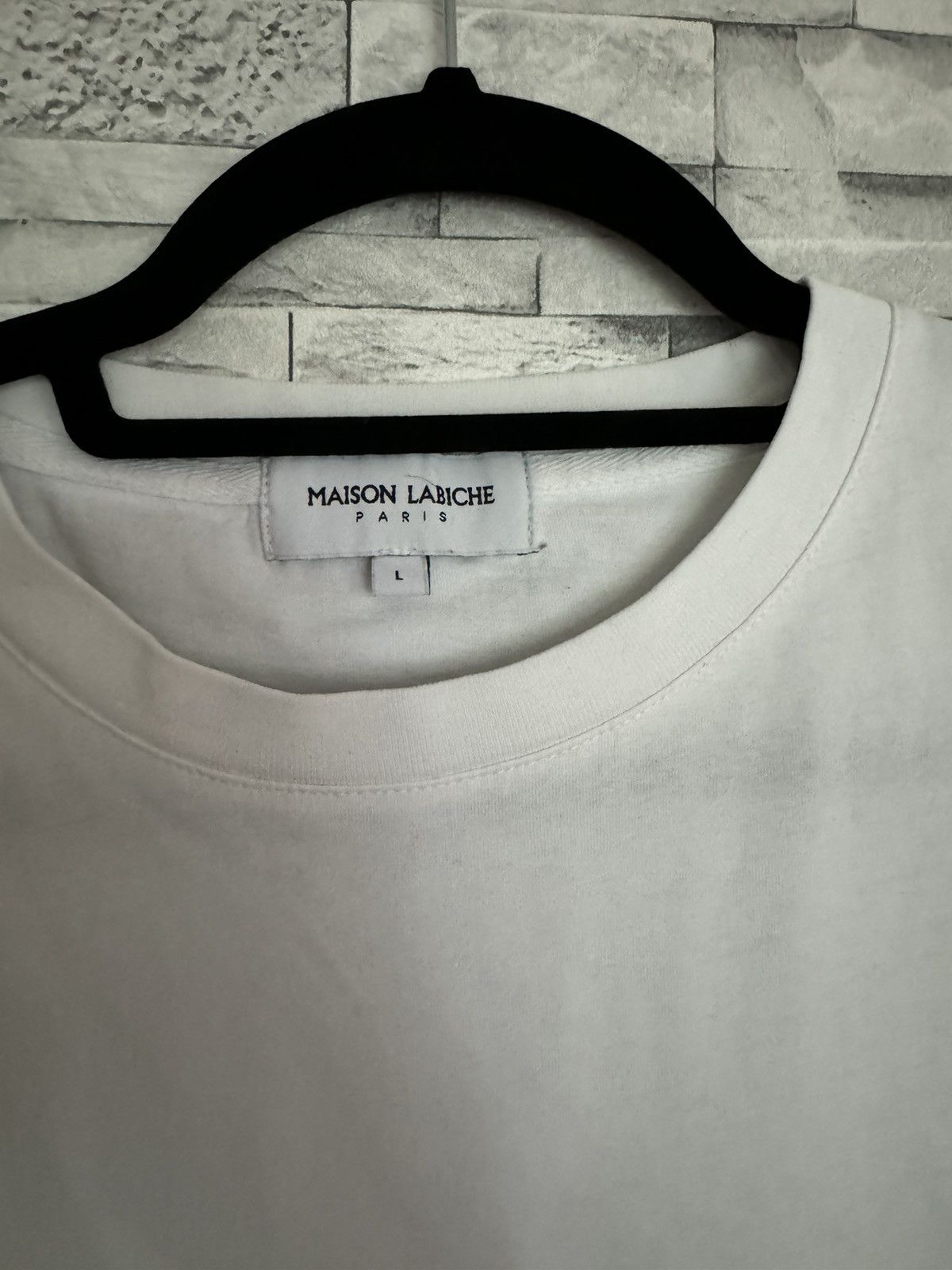 Maison Labiche Maison Labiche Paris T-Shirt The Dude White L Size US L / EU 52-54 / 3 - 4 Thumbnail
