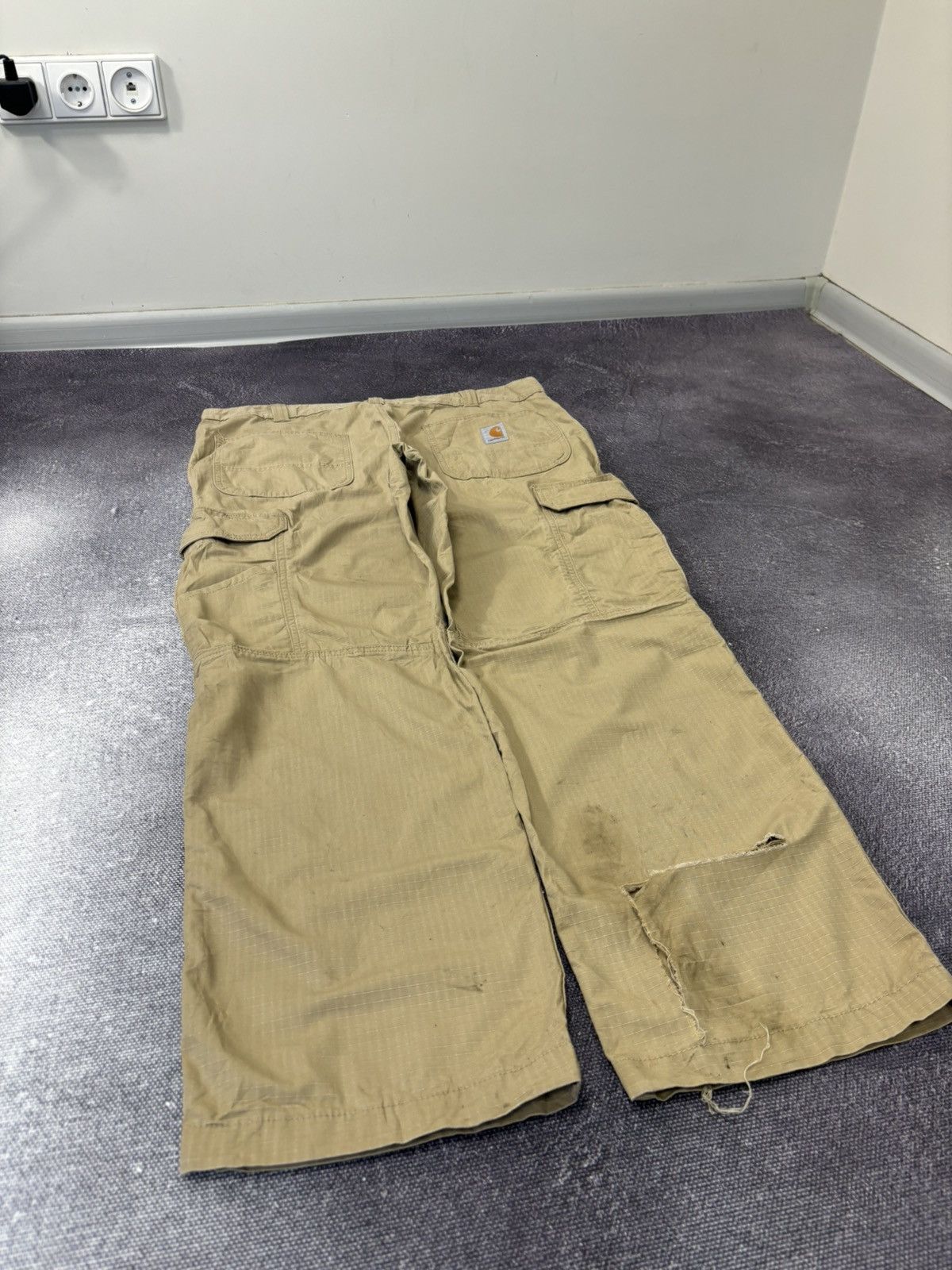 Carhartt Vintage Carhartt Relaxed Fit Utility Hype Baggy Cargo Pants Size US 38 / EU 54 - 4 Thumbnail
