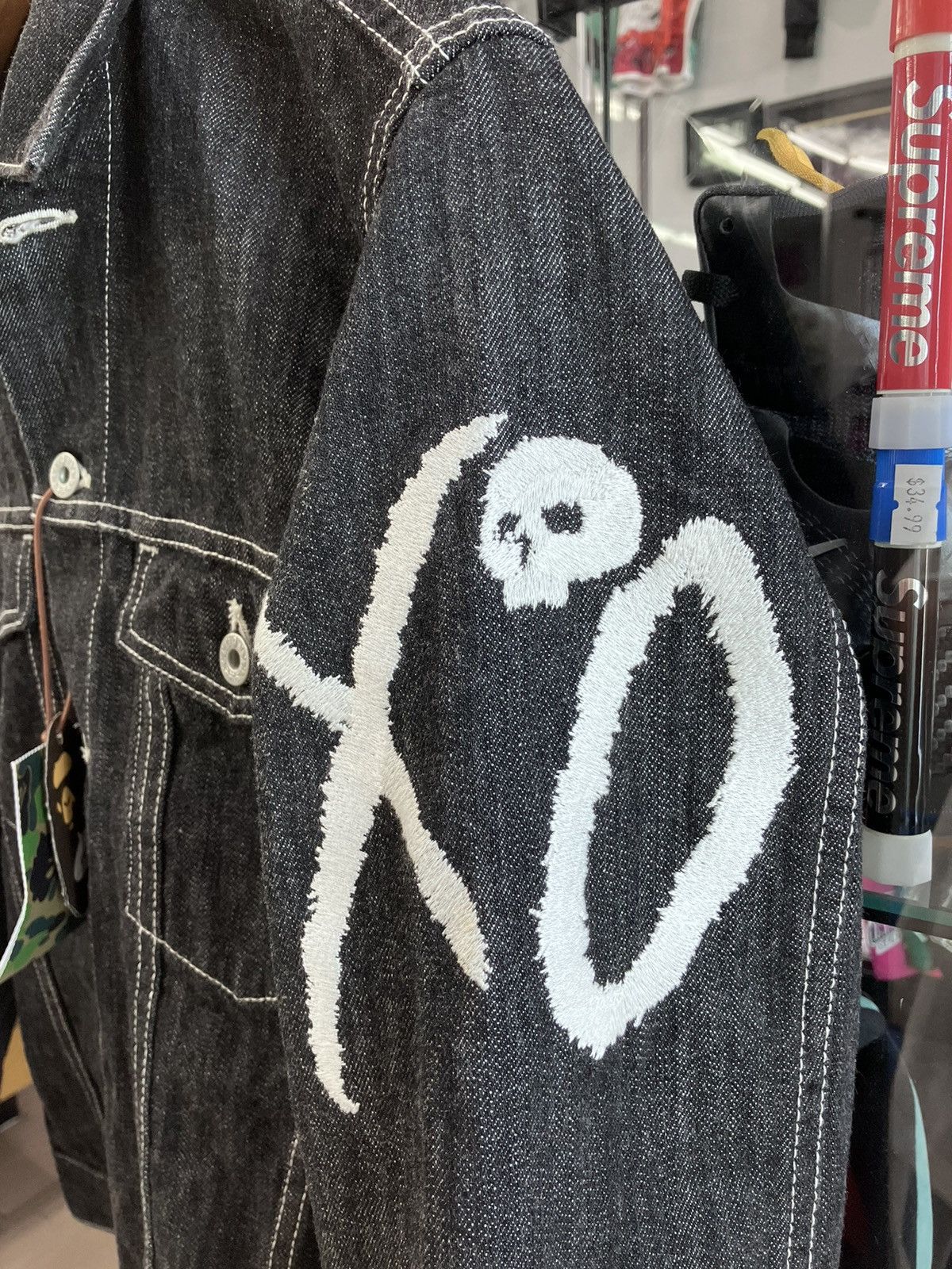 Bape × XO NEW Bape x XO Denim Jacket Size Small Size US S / EU 44-46 / 1 - 7 Thumbnail