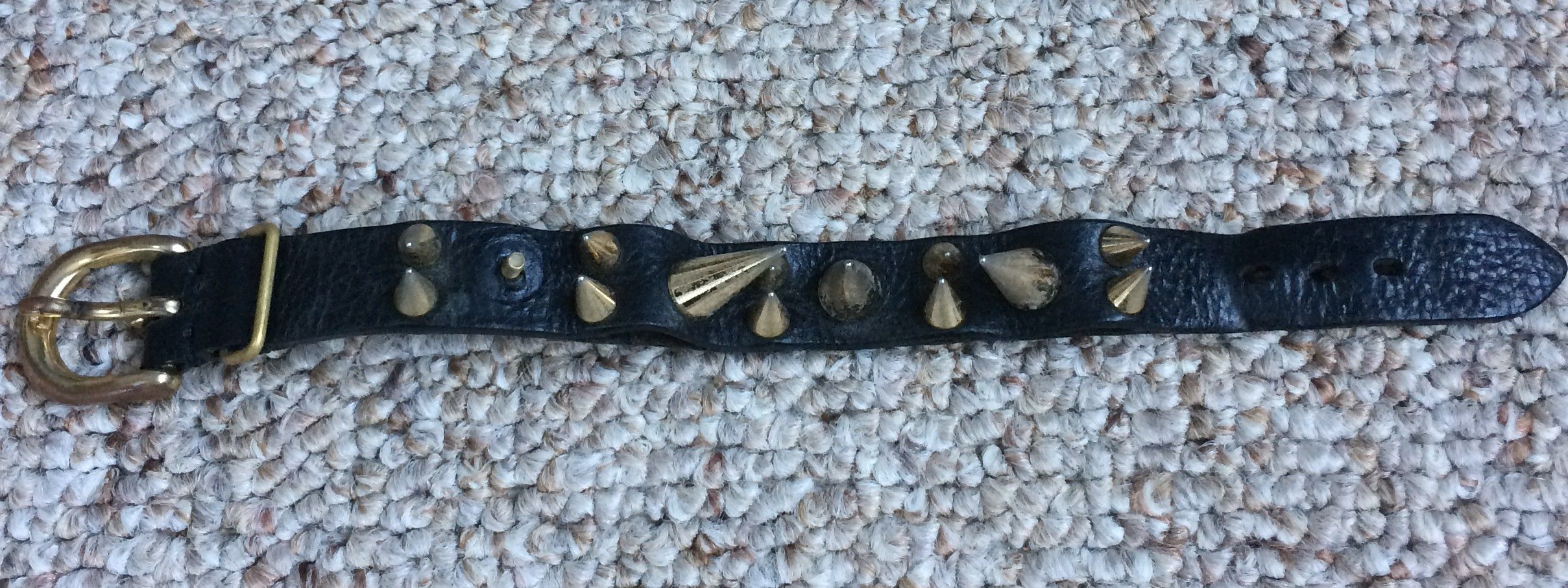 Undercover Undercover Studded Spiked Leather Bracelet Size ONE SIZE - 2 Thumbnail