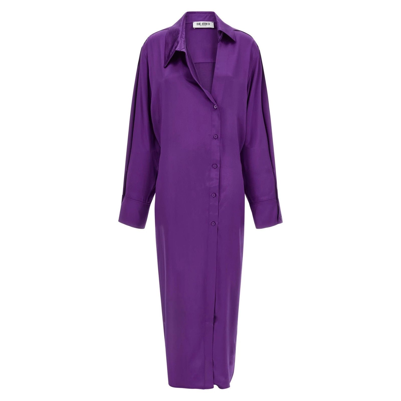 THE ATTICO Chemisier Purple Dress New & Authentic (Women\'s s