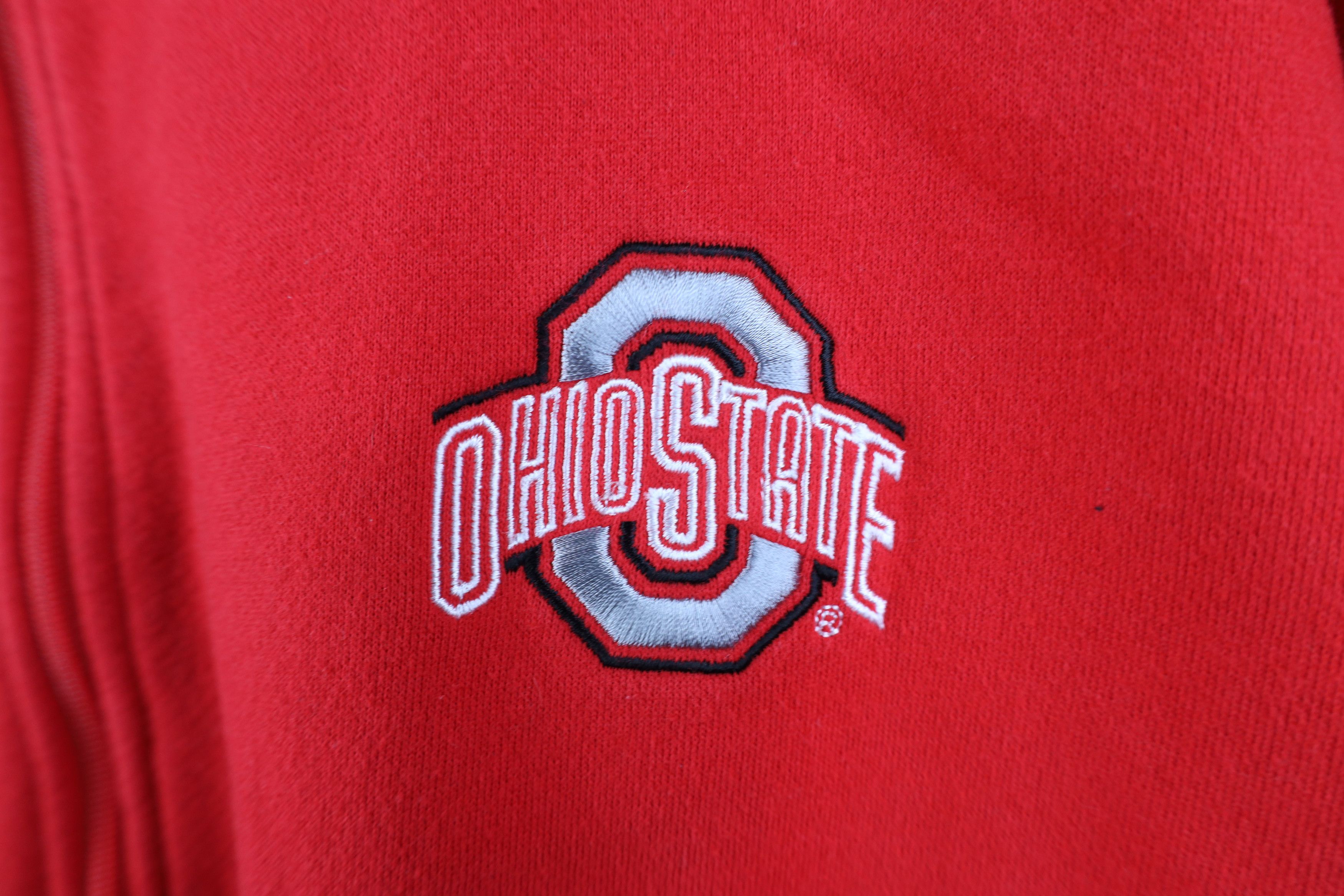 Nike Vintage Y2K Nike Swoosh Ohio State University Sweatshirt Size US XL / EU 56 / 4 - 4 Thumbnail