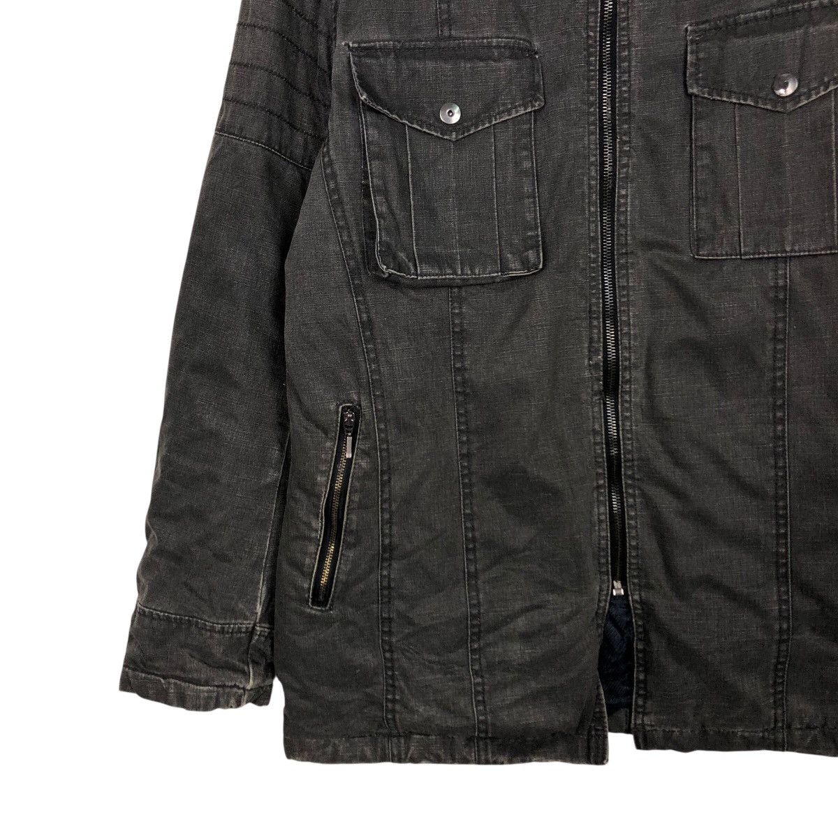 Japanese Brand 📌Vintage Biker Chore Jacket Create Barefoot Issey Miyake Size US L / EU 52-54 / 3 - 5 Thumbnail