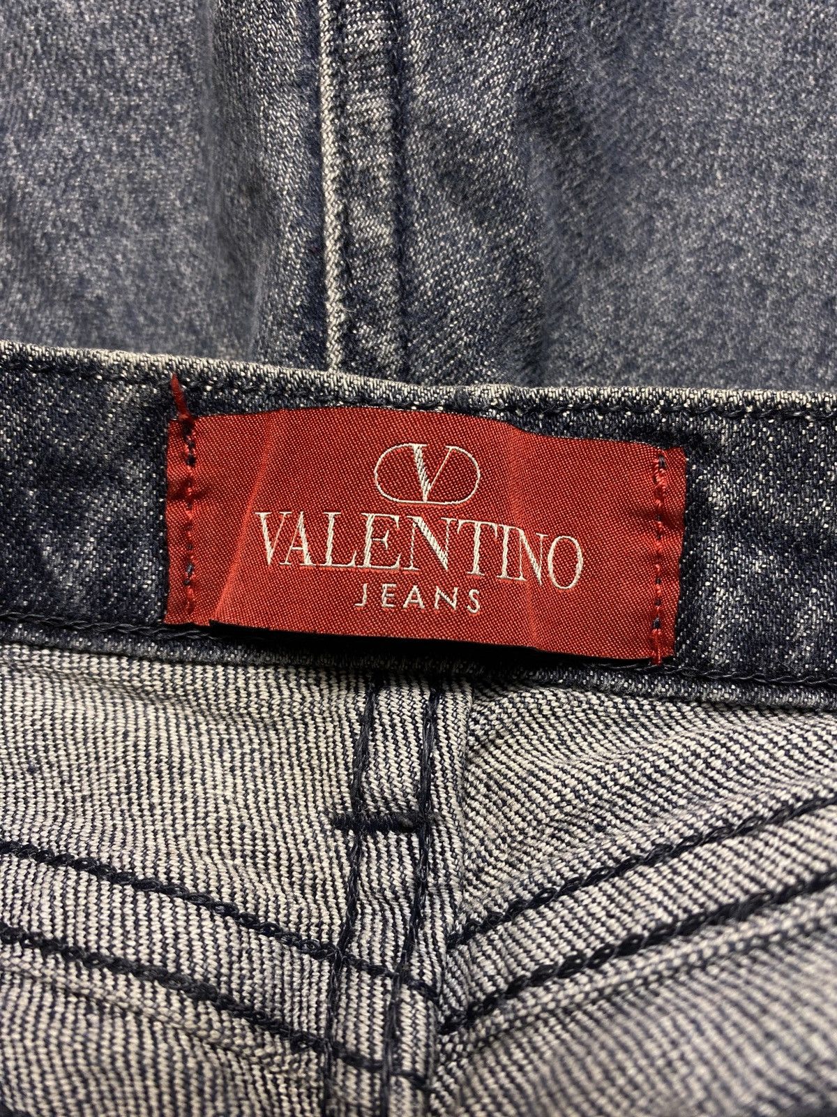 Designer Valentino vintage denim jeans y2k oldmoney luxury premium Size 28" / US 6 / IT 42 - 7 Thumbnail