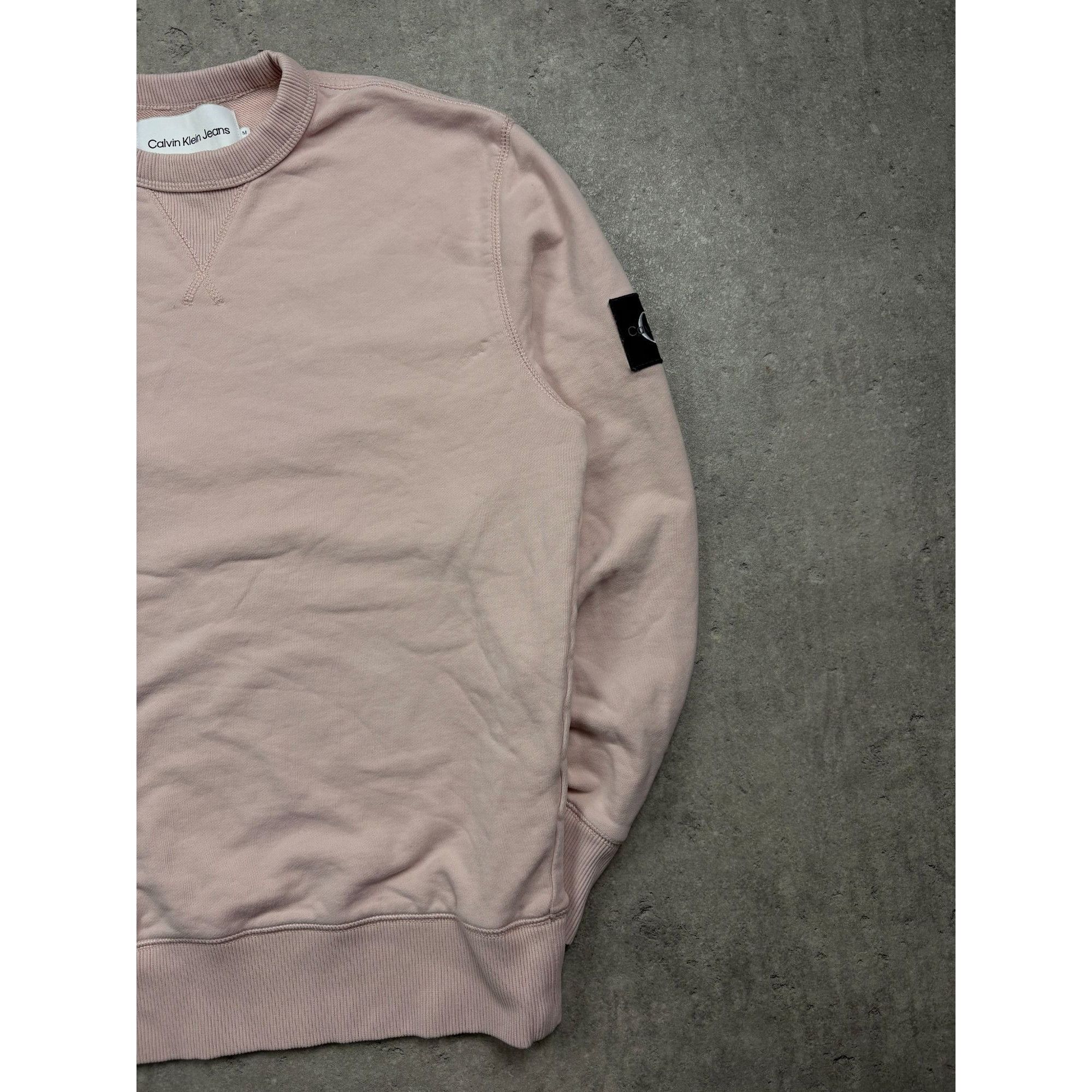 Calvin Klein Calvin Klein Jeans Pink Crewneck Sweatshirt Mens M Cotton Ca Size US M / EU 48-50 / 2 - 3 Thumbnail