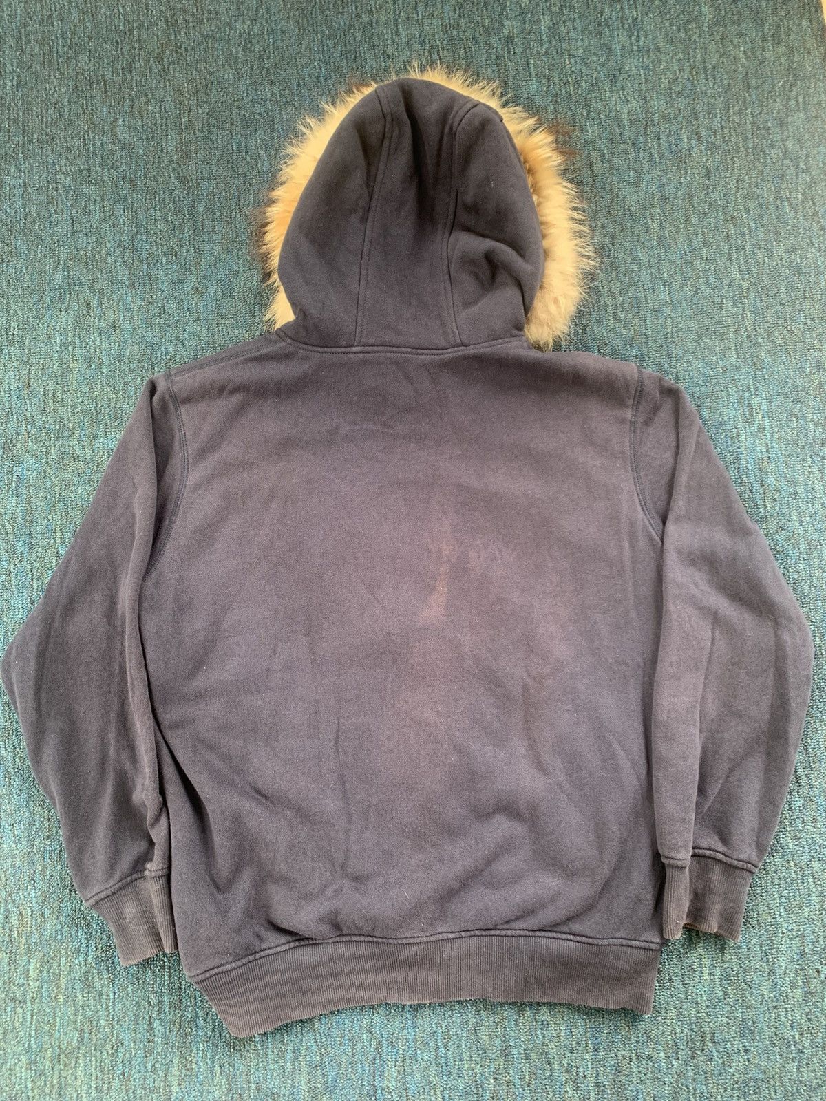 Japanese Brand Sherpa Uniqlo Ziphopdie Fur Blank Faded style Size US M / EU 48-50 / 2 - 12 Thumbnail