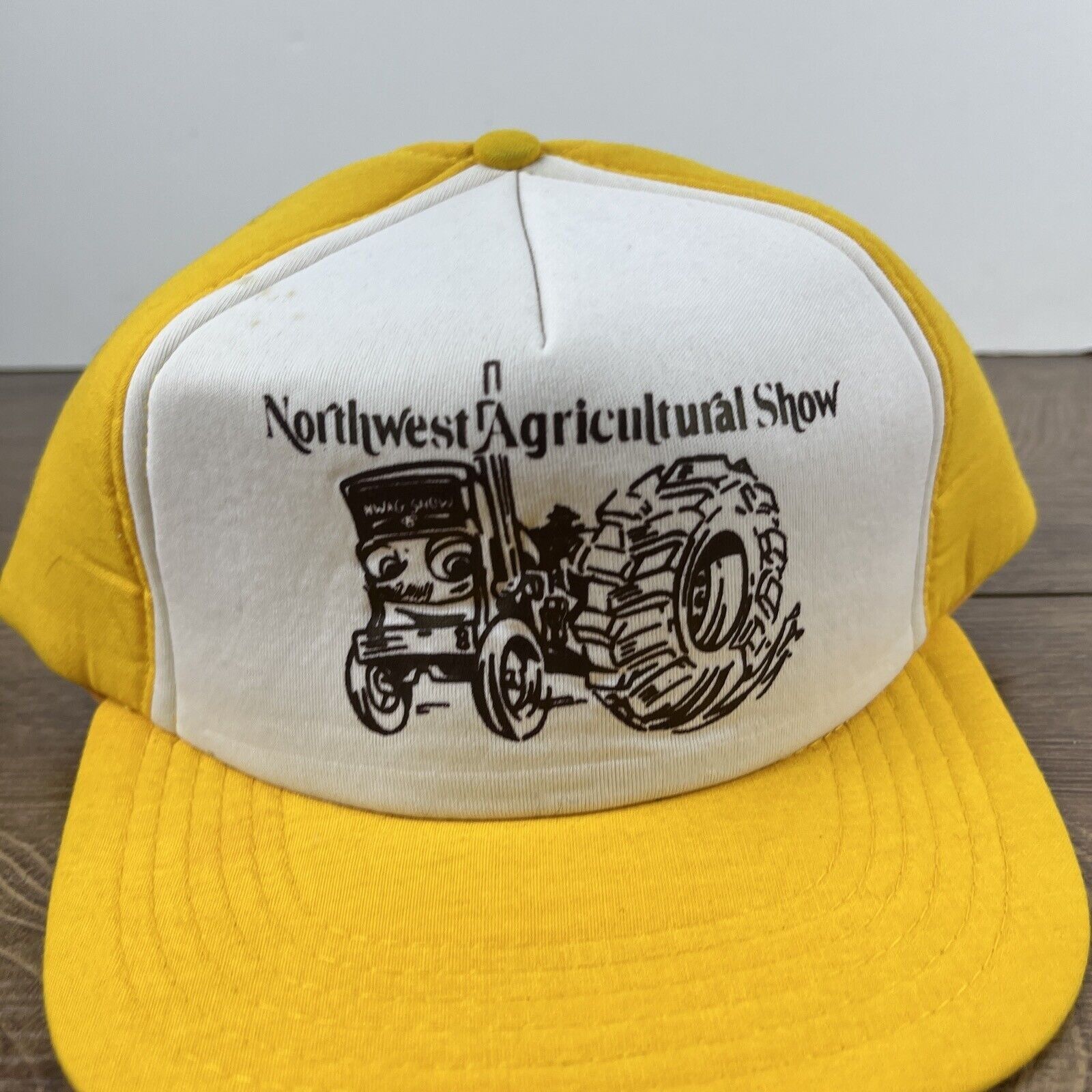 Other Northwest Agricultural Show Hat Snapback Yellow Adjustable H Size ONE SIZE - 6 Thumbnail
