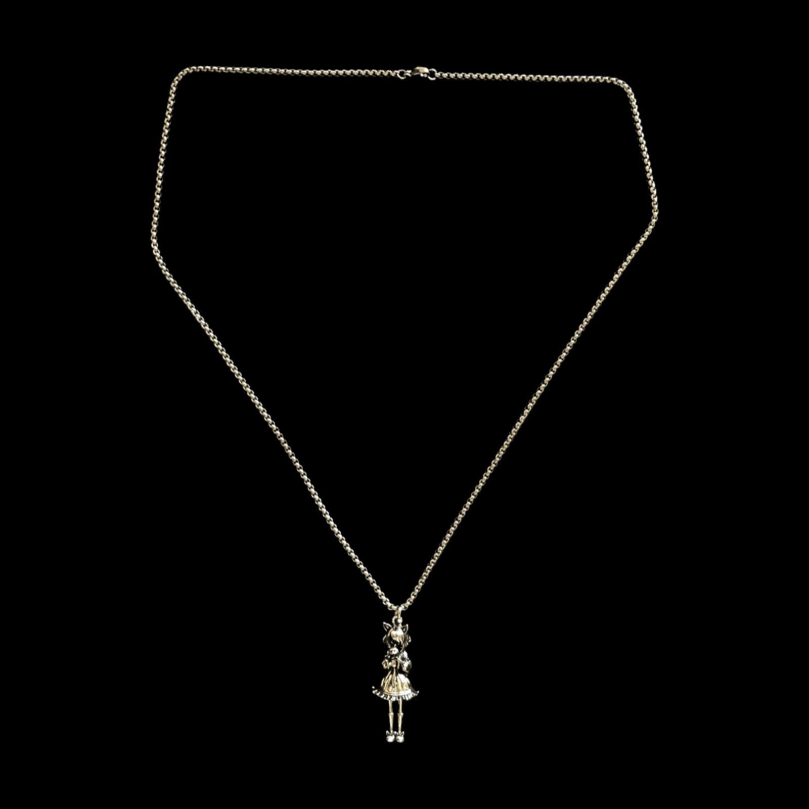 Jewelry Punk Necklace Gothic Chain Size ONE SIZE - 2 Thumbnail