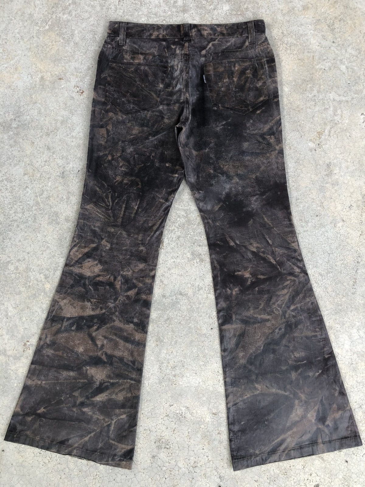 Tornado Mart Tornado Mart Flared Jeans Wax Jeans Fullprint Size US 31 - 2 Thumbnail