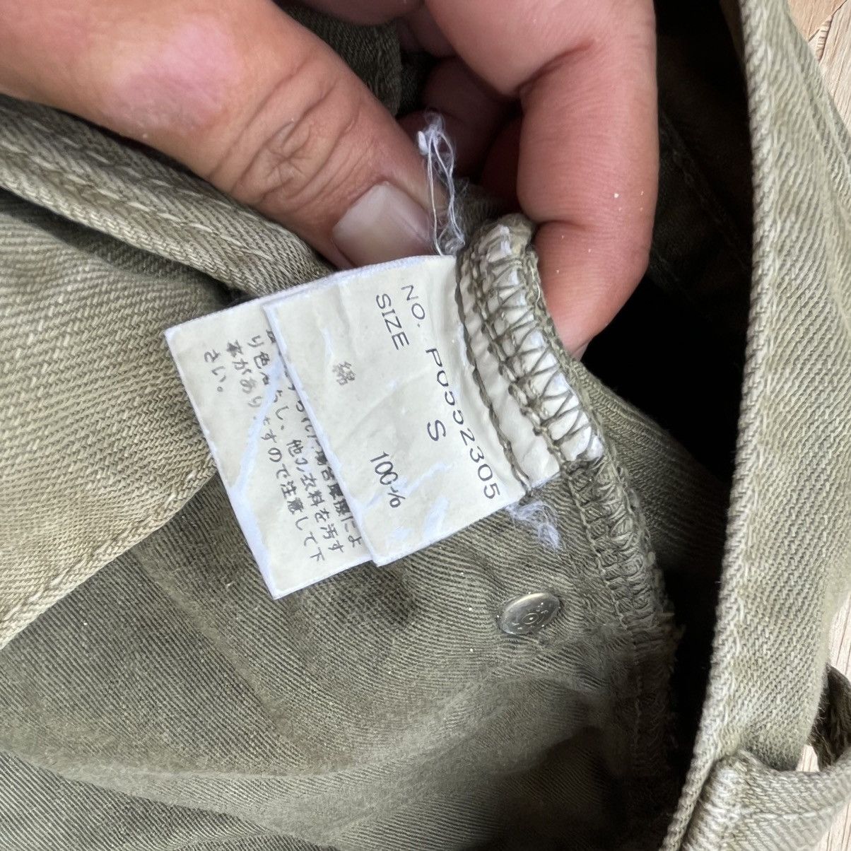 If Six Was Nine × Japanese Brand × Tornado Mart JAPANESE BRAND ON BOARD OLIVE GREEN FLARE DENIM Size US 31 - 6 Thumbnail