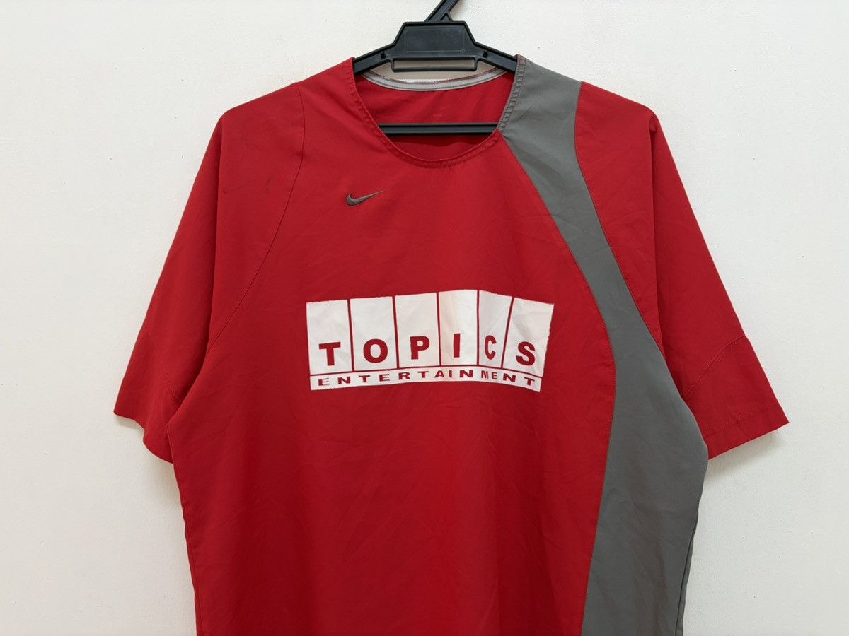 Nike VINTAGE LATE 90s 🔥 TOPICS ENTERTAINMENT NIKE TEAM JERSEY Size US M / EU 48-50 / 2 - 3 Thumbnail