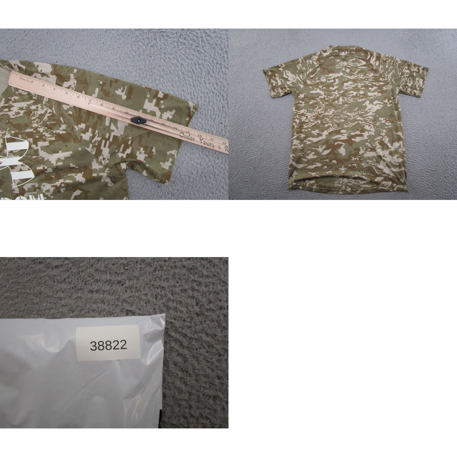 Under Armour Under Armour UA Freedom Short Sleeve T-Shirt Military Camouflage Size L Mens Shirt Regular Color Multicolor Size US L / EU 52-54 / 3 - 8 Thumbnail