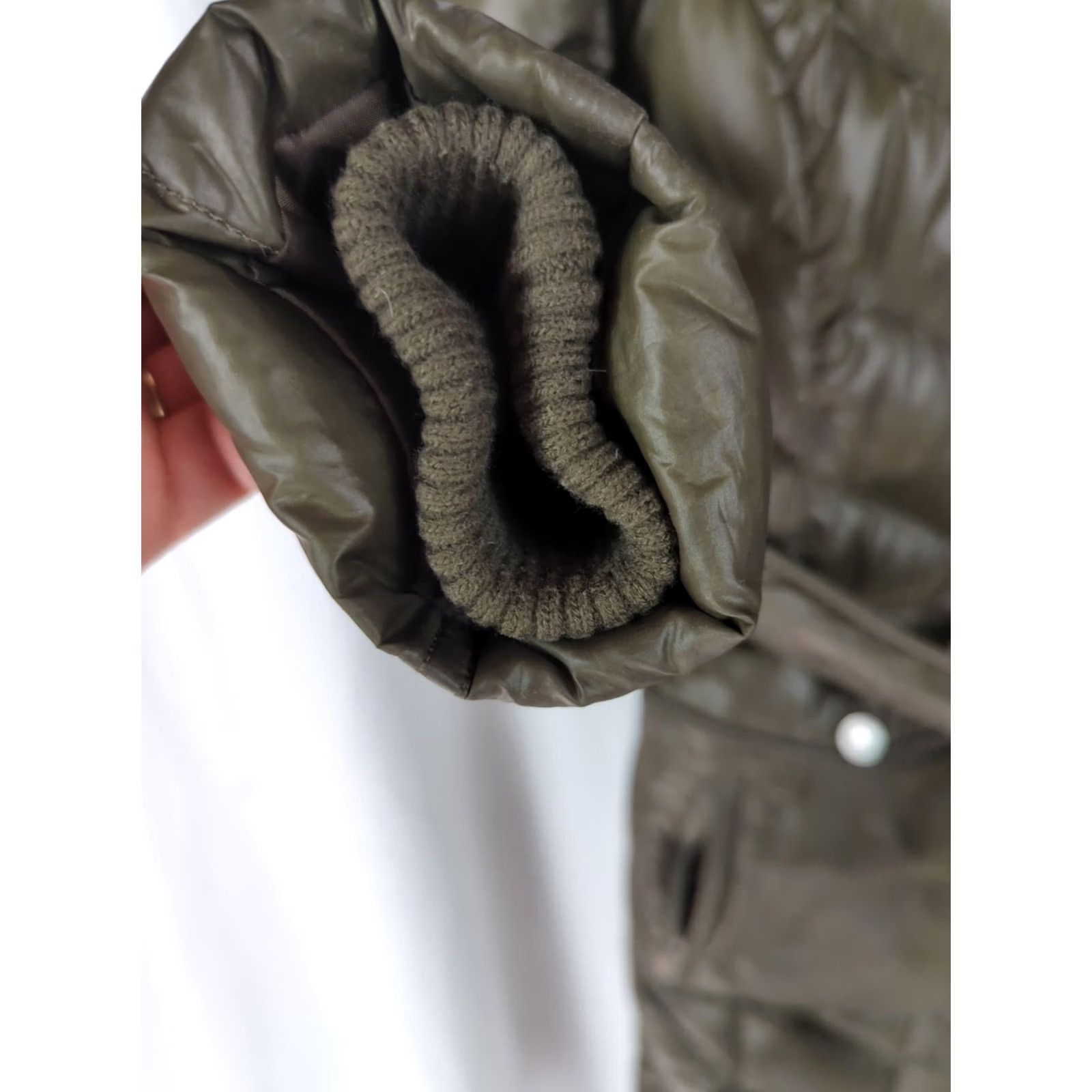 Lands' End Lands' End Brown Hooded Down Puffer Long Parka Jacket Womens XS Parka Hooded Insulated Down 2-4 Winter Women's Size XS / US 0-2 / IT 36-38 - 4 Thumbnail