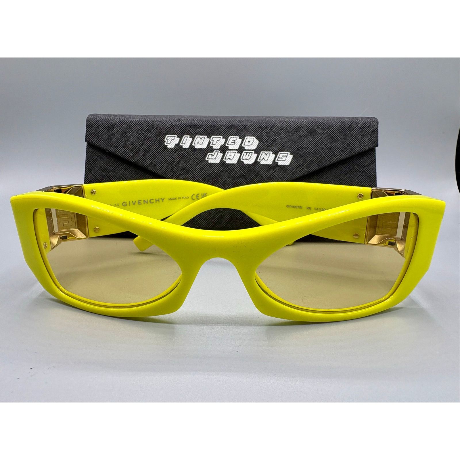 Givenchy Givenchy - Style GV400791 Yellow - Luxury Sunglasses w/ COA Size ONE SIZE - 6 Thumbnail