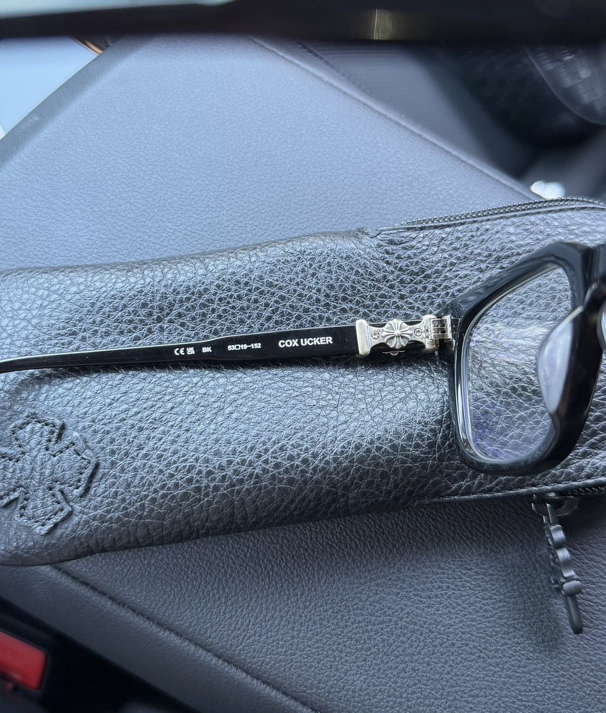 Chrome Hearts Chrome Hearts Cox ucker glasses Size ONE SIZE - 4 Thumbnail