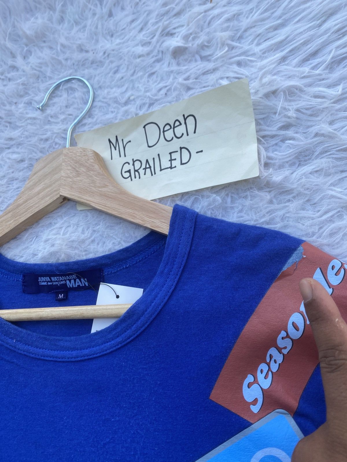 Comme des Garcons Rare SS09 Junya Watanabe Comme Des Garcons MAN Tshirt Size US M / EU 48-50 / 2 - 11 Thumbnail