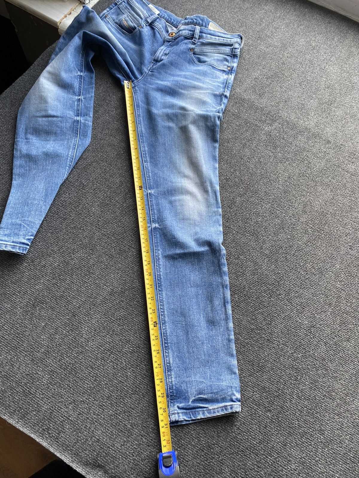 Diesel 🔥Opium Punk Diesel belthy blue jeans women 28 alt goth emo Size 28" / US 6 / IT 42 - 10 Thumbnail