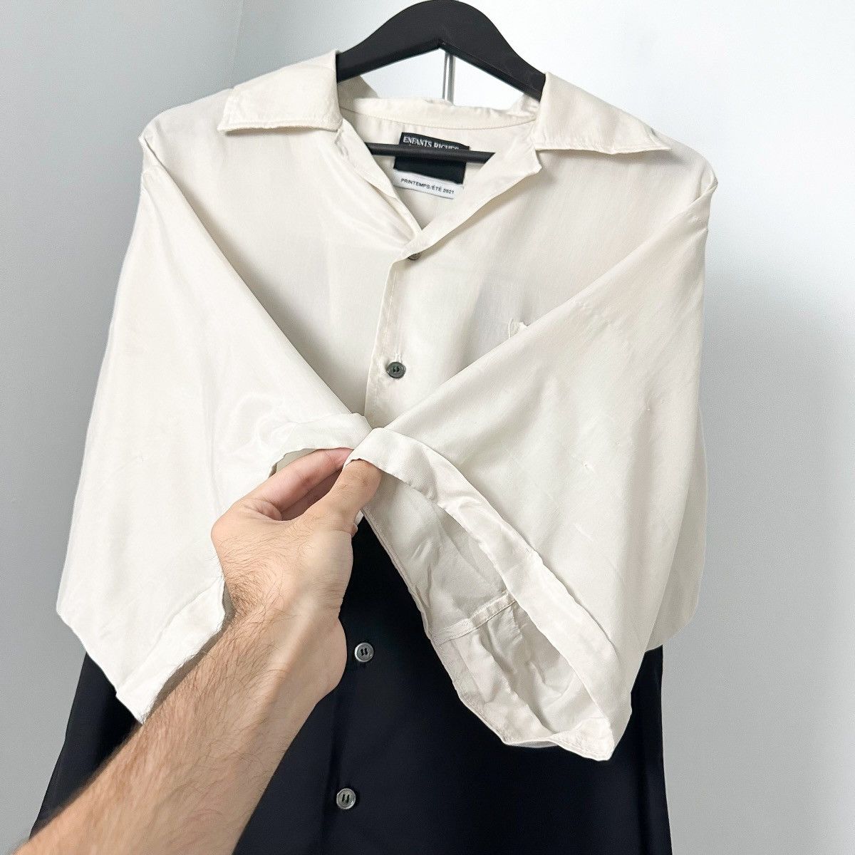 Enfants Riches Deprimes ERD Silk Patch Button Up Shirt Size US M / EU 48-50 / 2 - 3 Thumbnail