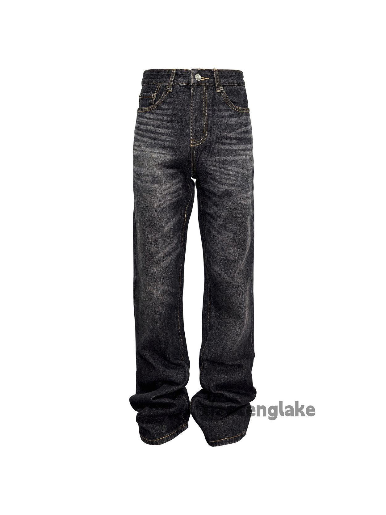Jean × Vintage washed faded cleanfit yuppie y2k bootcut jeans Size US 32 / EU 48 - 1 Thumbnail