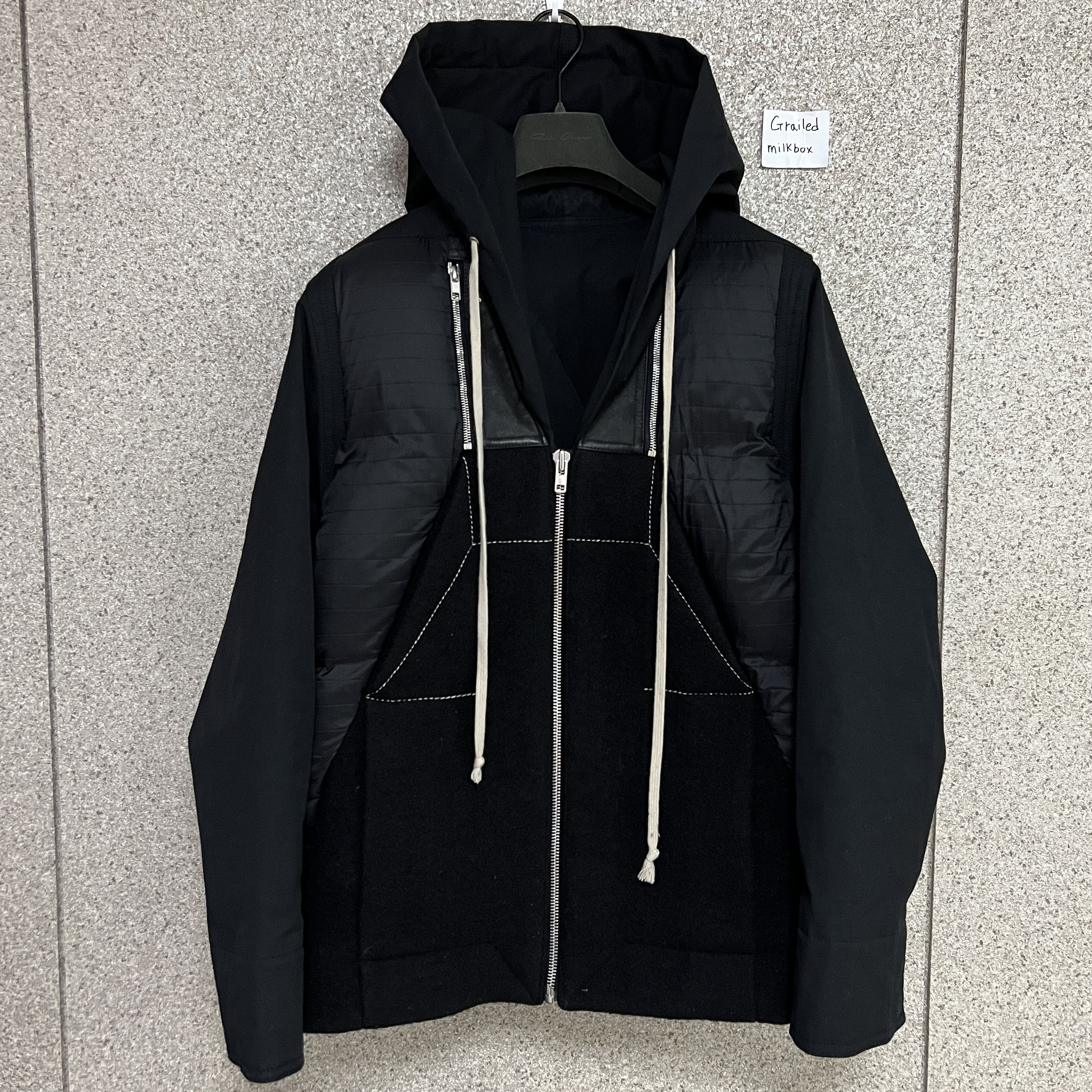 F/W2014 Rick Owens DRKSHDW bomber jacket